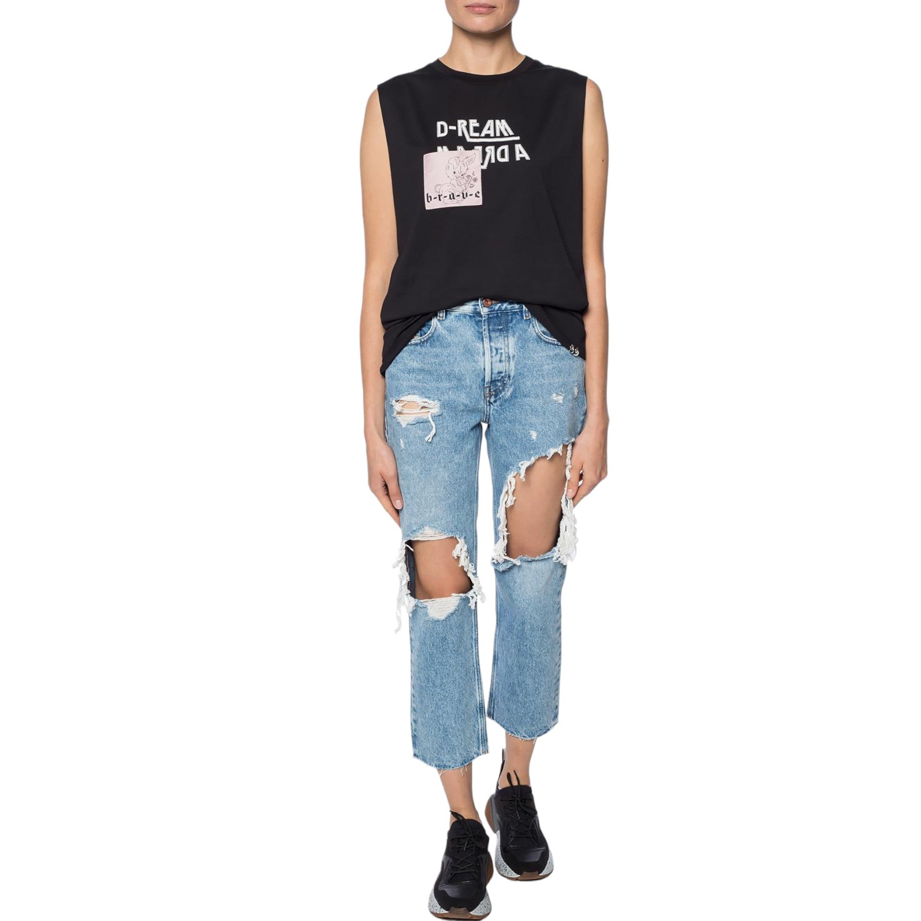 DIESEL ARYEL 0076N Womens Jeans Denim Regular Straight Regular Waist Fit Pants