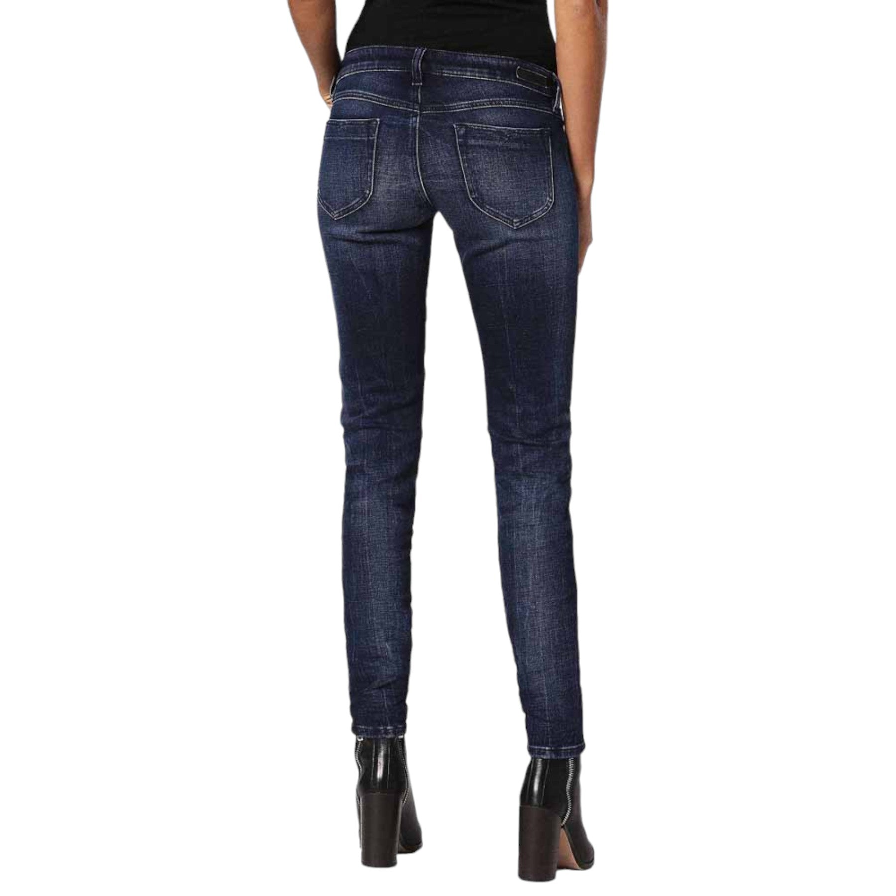 DIESEL GRACEY 084HT Womens Jeans Stretch Super Slim Skinny Low Waist Fit Pants