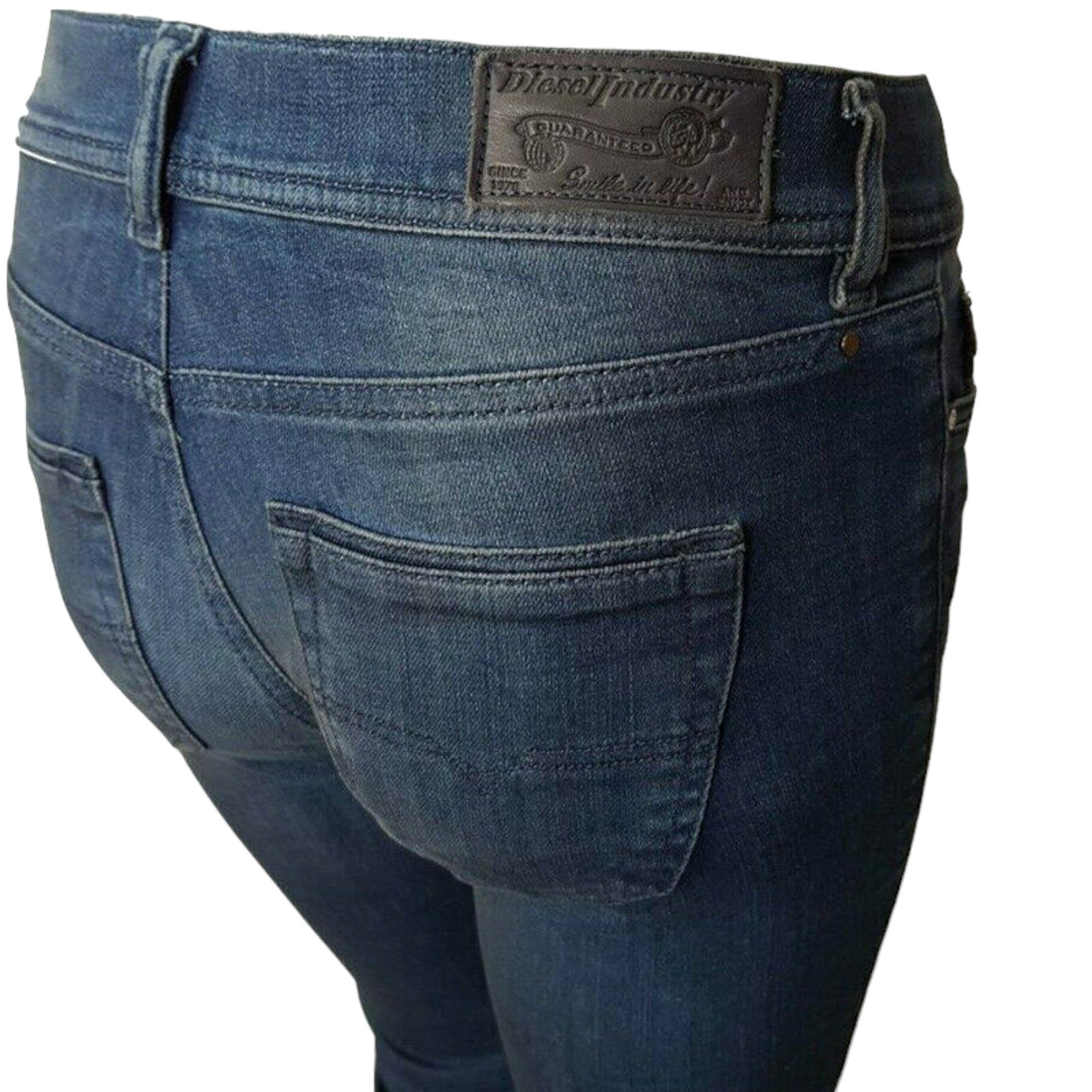 DIESEL LOWLEEH 0857C Womens Jeans Denim Stretch Slim Bootcut Low Waist Fit Pants