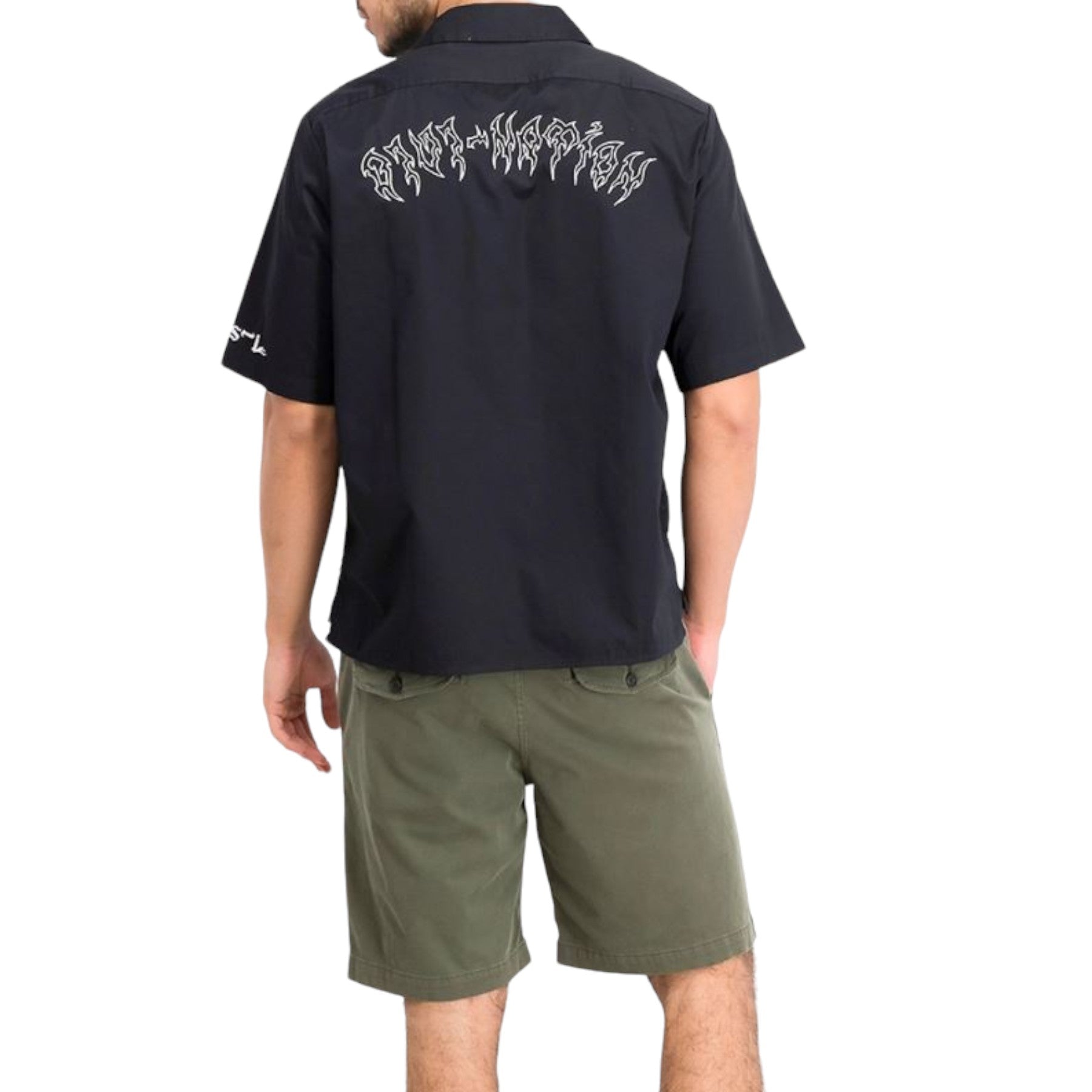 DIESEL S KINGI Mens Shirt Regular Fit Casual Cotton Short Sleeve Outwear Summer