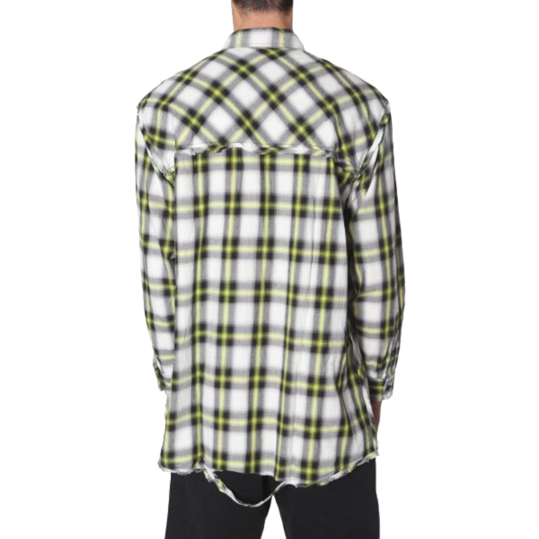 DIESEL S MACHITO Mens Shirt Oversize Fit Casual Cotton Long Sleeve Smart Office