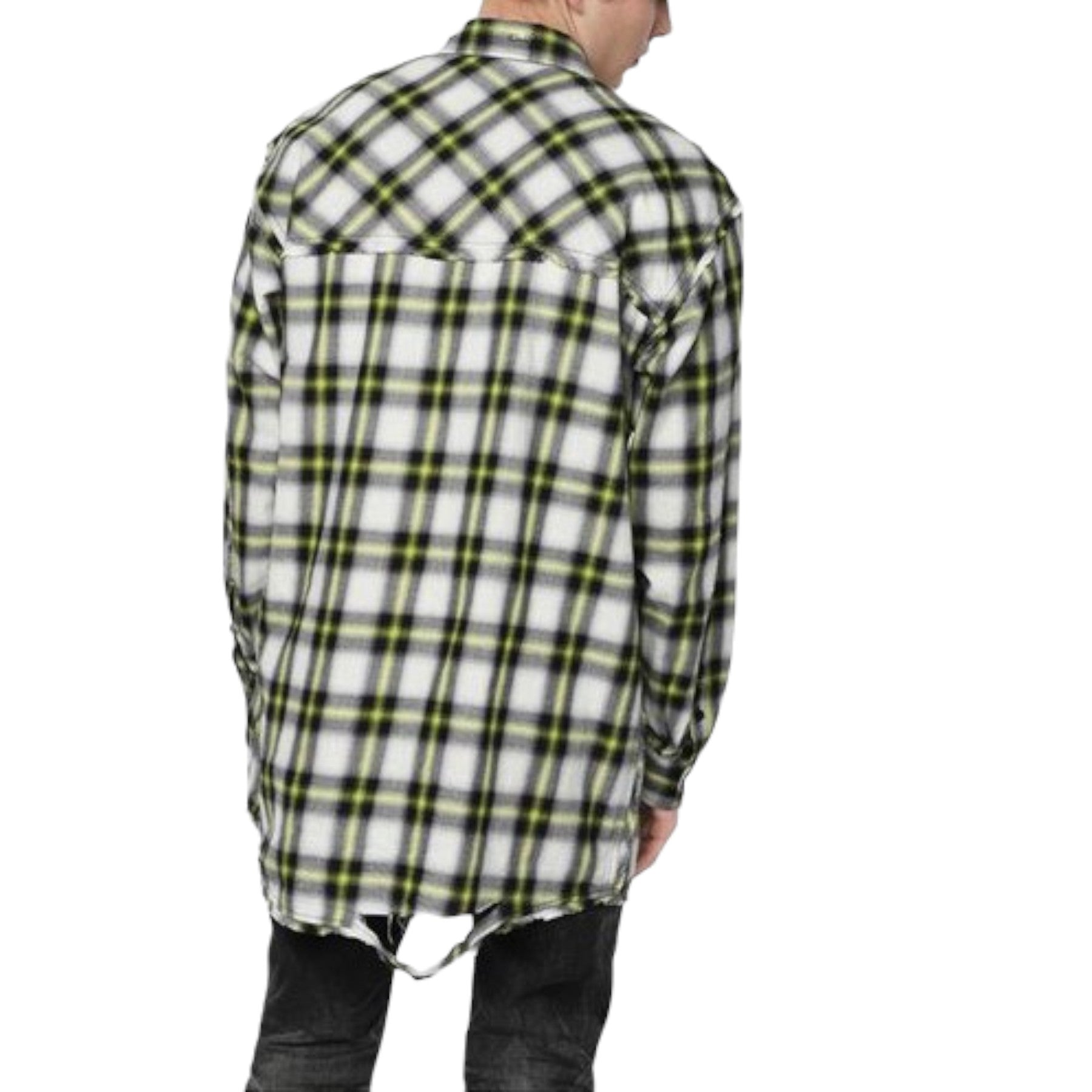 DIESEL S MACHITO Mens Shirt Oversize Fit Casual Cotton Long Sleeve Smart Office