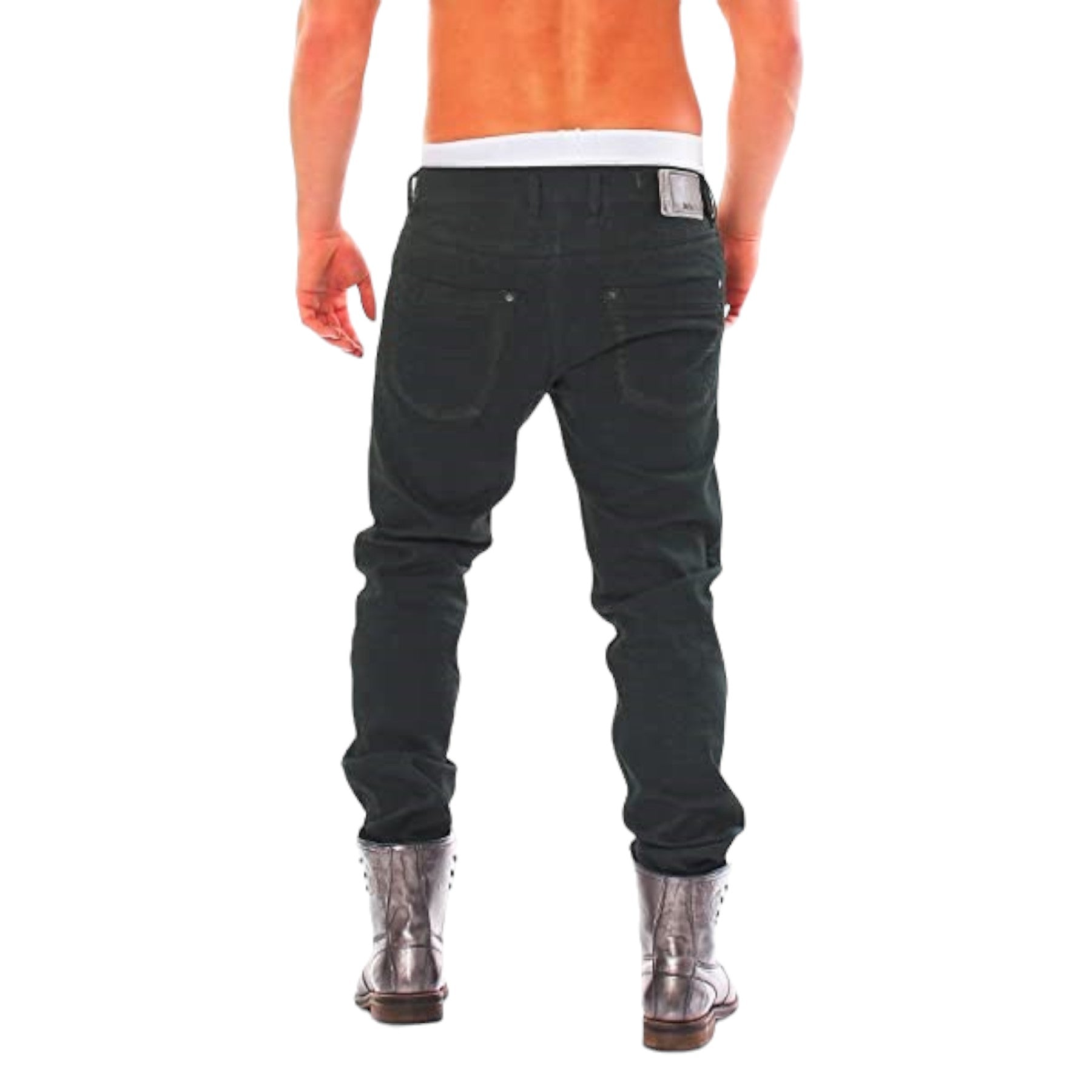 DIESEL KRAYVER 0816V Mens Jeans Denim Stretch Regular Slim Carrot Fit Trousers