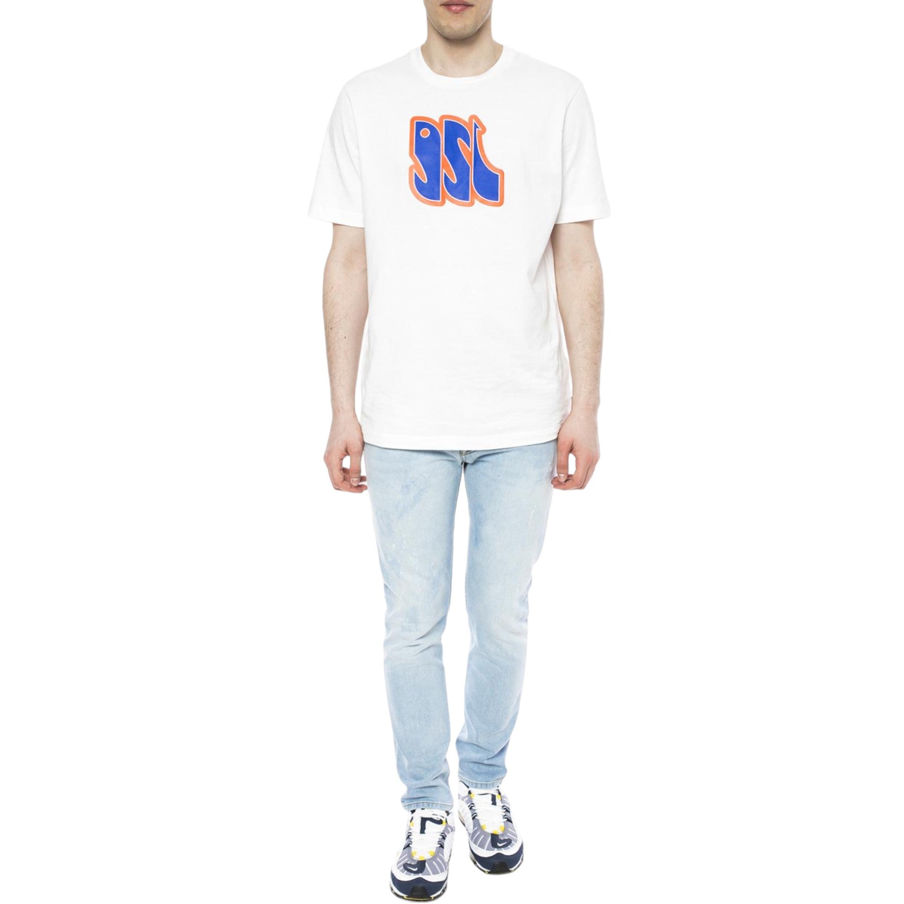 DIESEL T JUST ZA Mens T Shirt Short Sleeve Crew Neck Casual Summer Cotton Tees