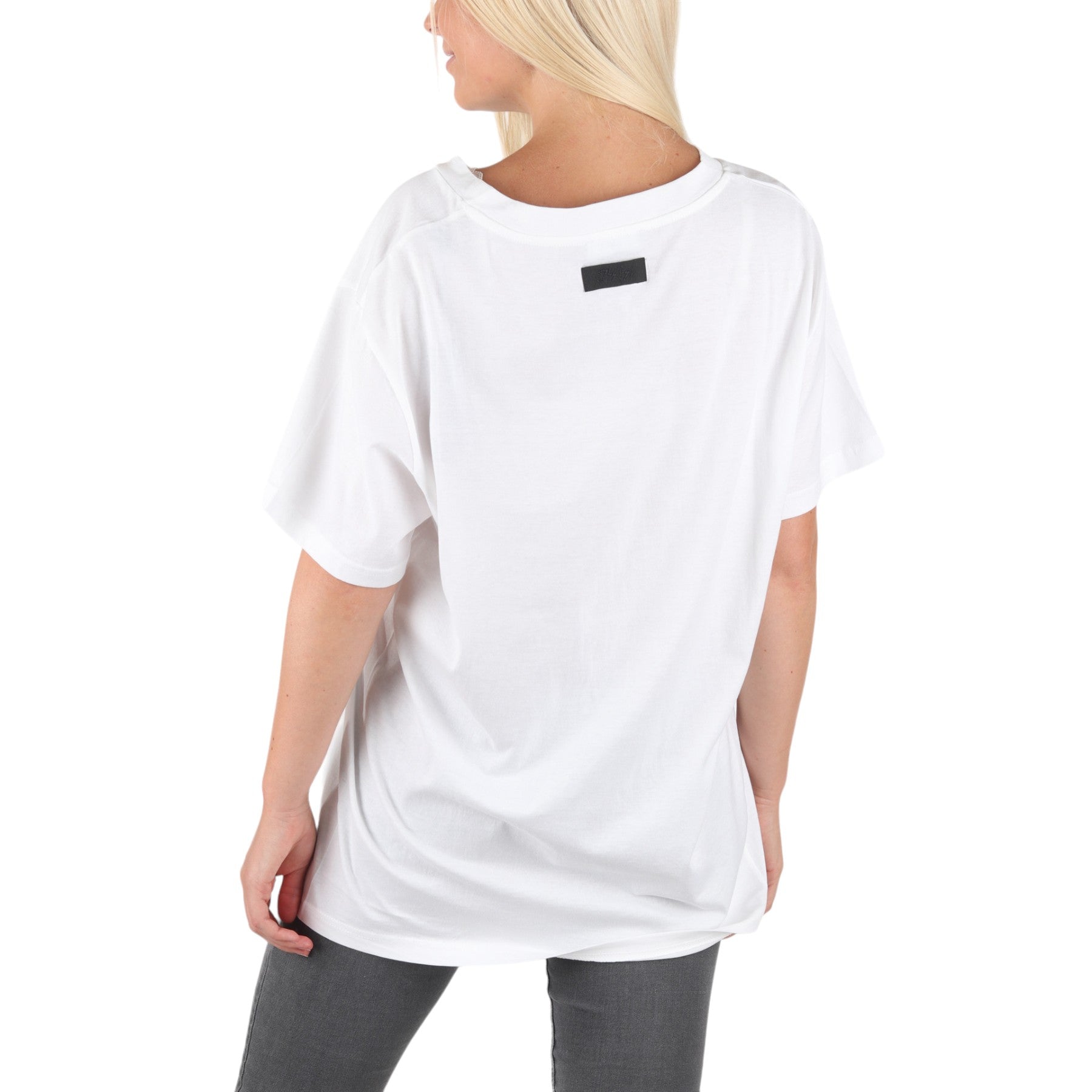 DIESEL T OVERY Womens T Shirt Crew Neck Short Sleeve Relaxed Fit Casual Tops