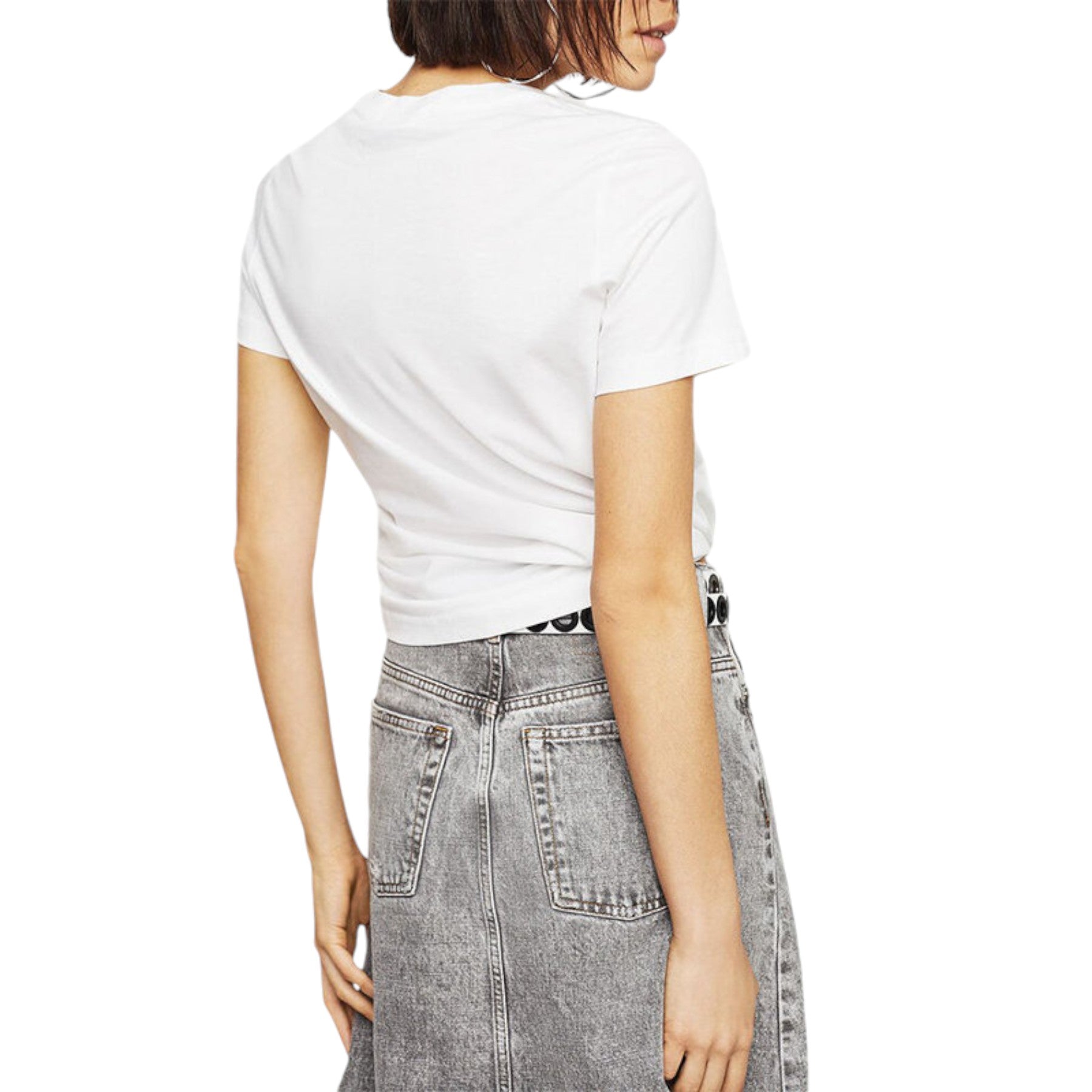 DIESEL T SILY C1 Womens T Shirt Crew Neck Short Sleeves Slim Fit Casual Tops