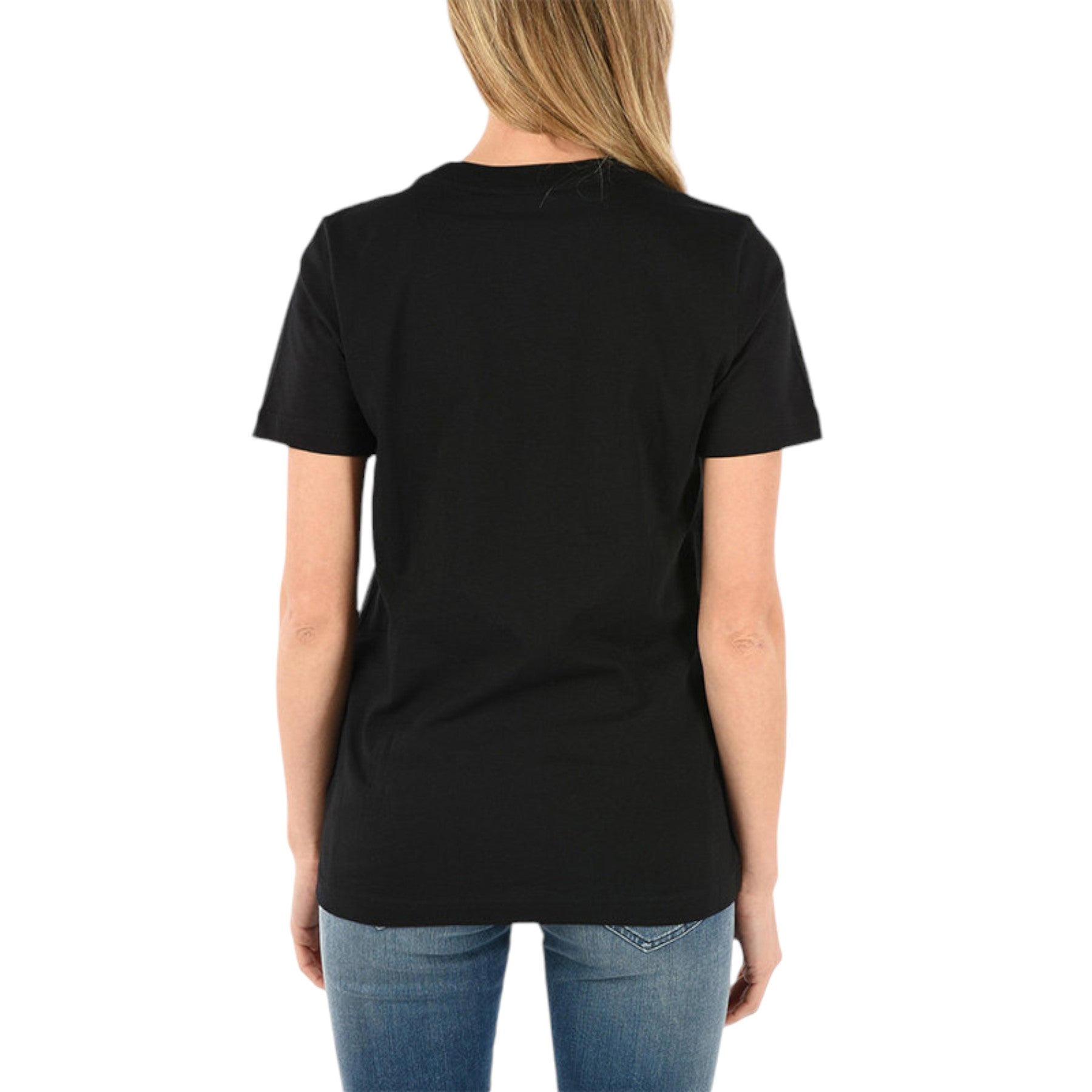 DIESEL T SILY C1 Womens T Shirt Crew Neck Short Sleeves Slim Fit Casual Tops