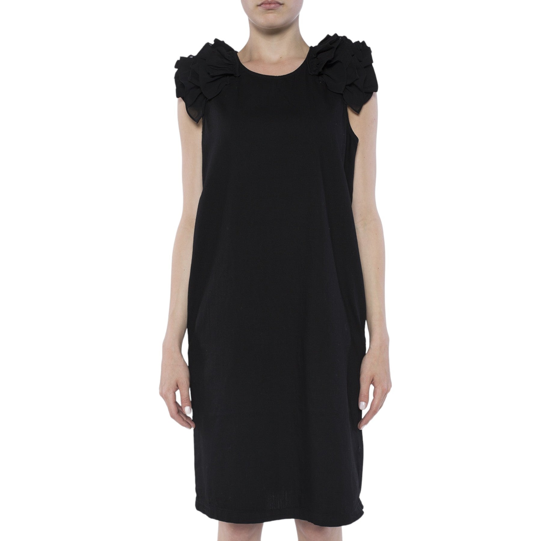 DIESEL DE CARYS Womens Dress Round Neck Sleeveless Regular Fit Tops Office Work