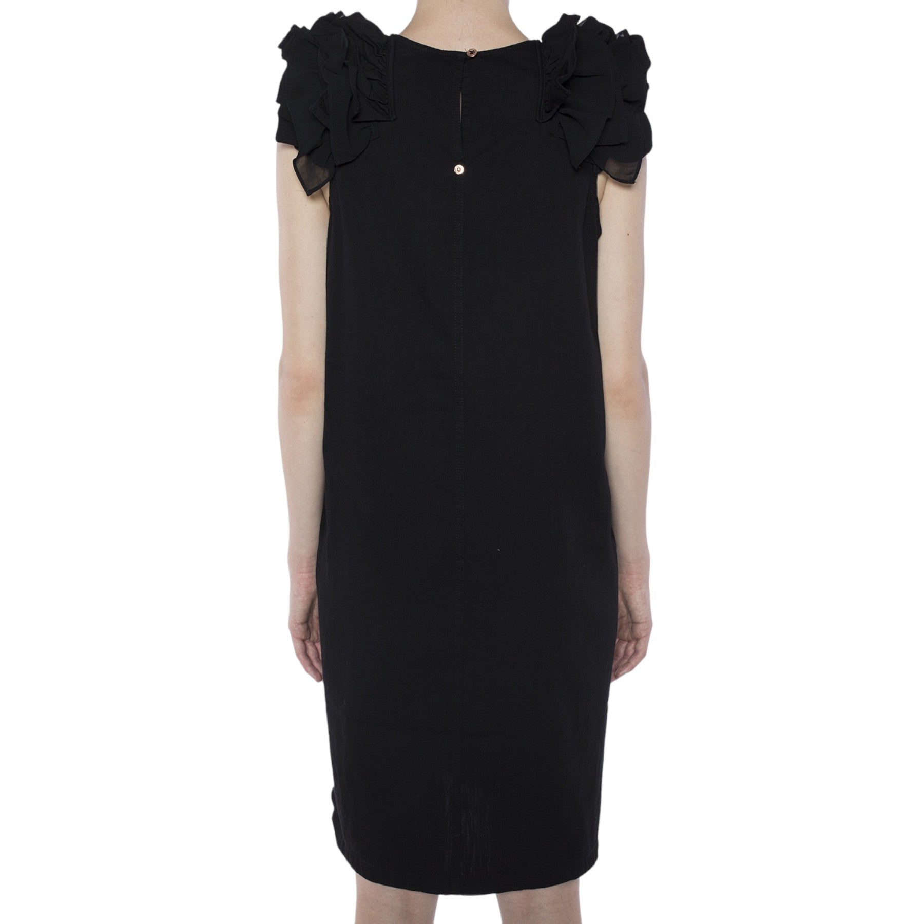 DIESEL DE CARYS Womens Dress Round Neck Sleeveless Regular Fit Tops Office Work