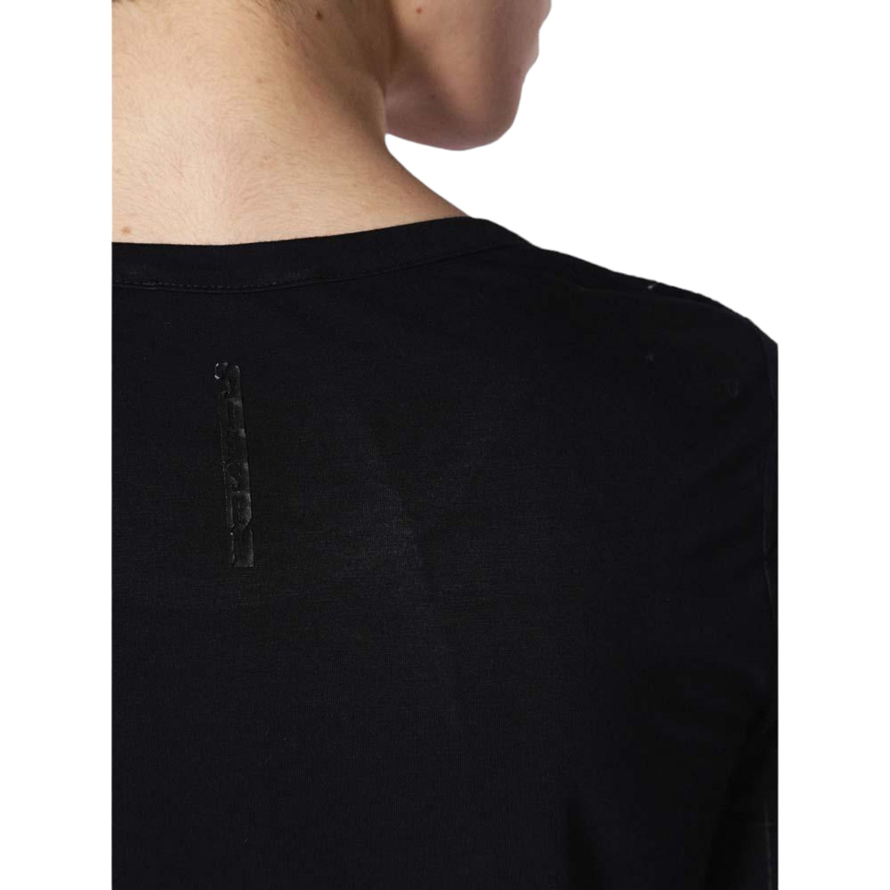 DIESEL T CHARL Womens Dress Round Neck Short Dress Long Sleeves Relaxed Fit Tops