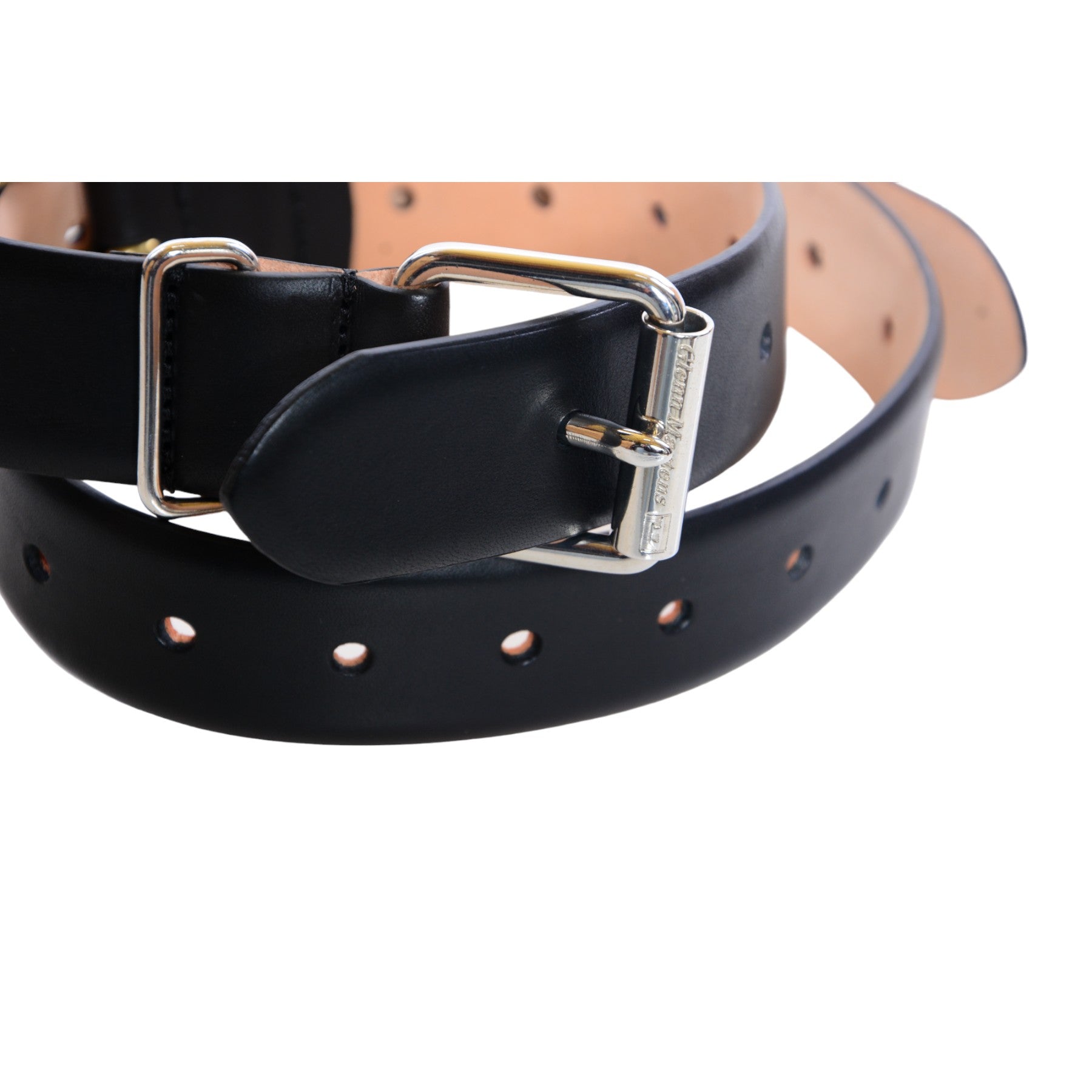 DIESEL GMBELT Mens Belts Genuine Leather Vintage Adjustable Three Buckle Belt