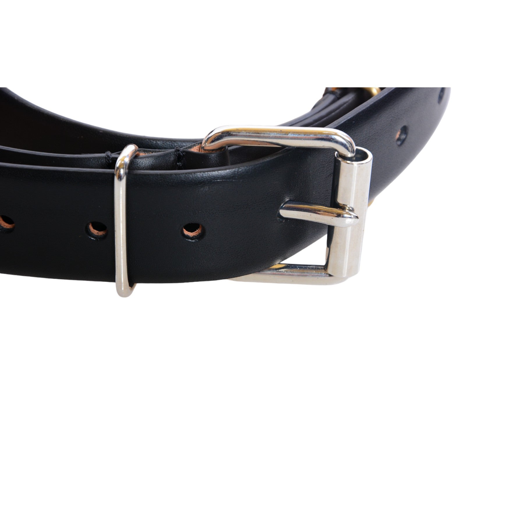 DIESEL GMBELT Mens Belts Genuine Leather Vintage Adjustable Three Buckle Belt