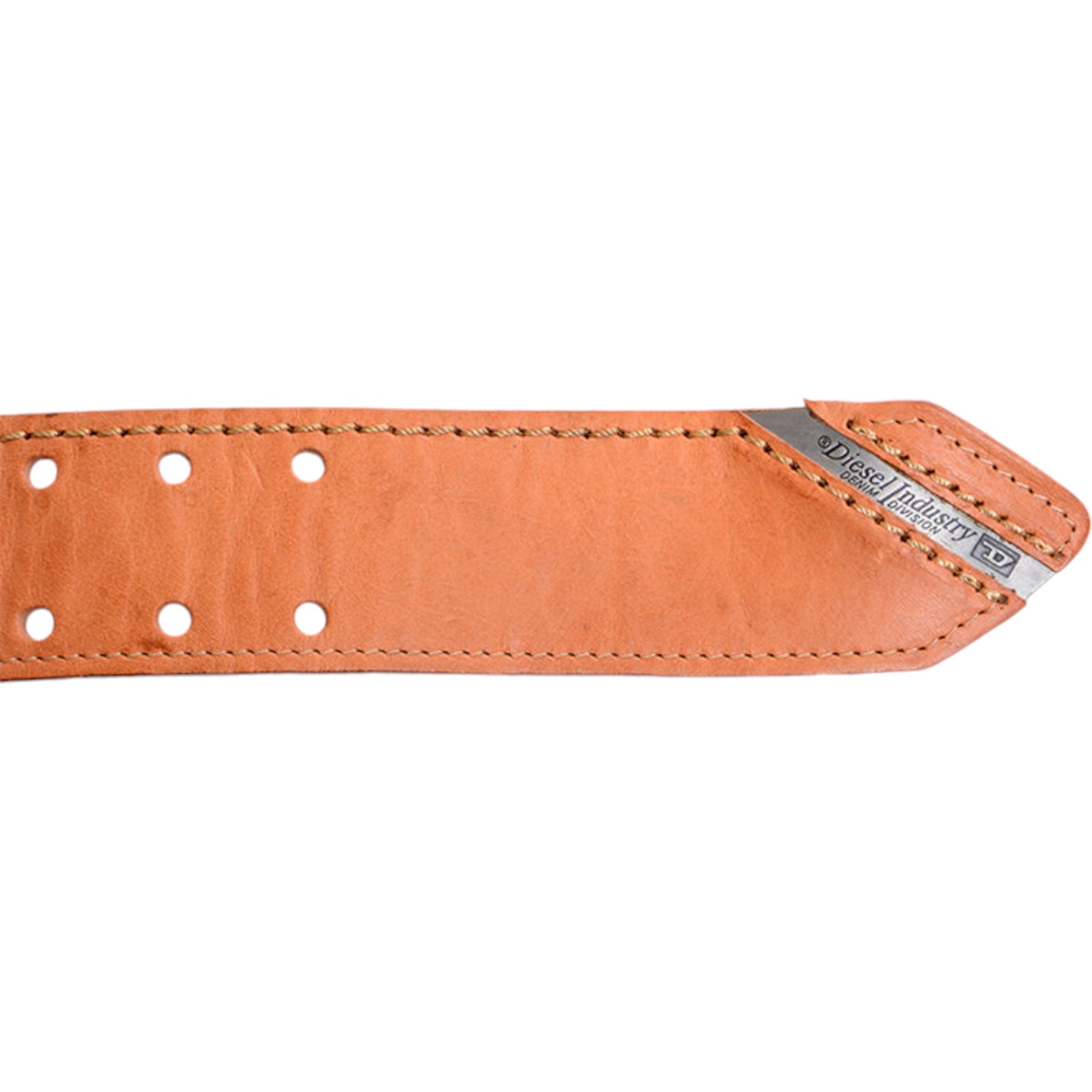 DIESEL 2 BETAS Womens Belts Genuine Cow Leather Vintage Ladies Wide Waist Belts