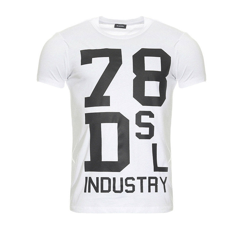 DIESEL T DIEGO ND Mens T Shirt Short Sleeve Crew Neck Casual Summer Cotton Tees