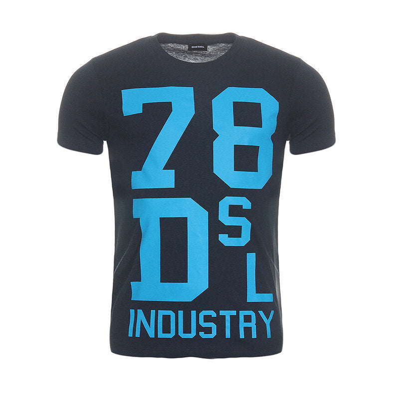 DIESEL T DIEGO ND Mens T Shirt Short Sleeve Crew Neck Casual Summer Cotton Tees