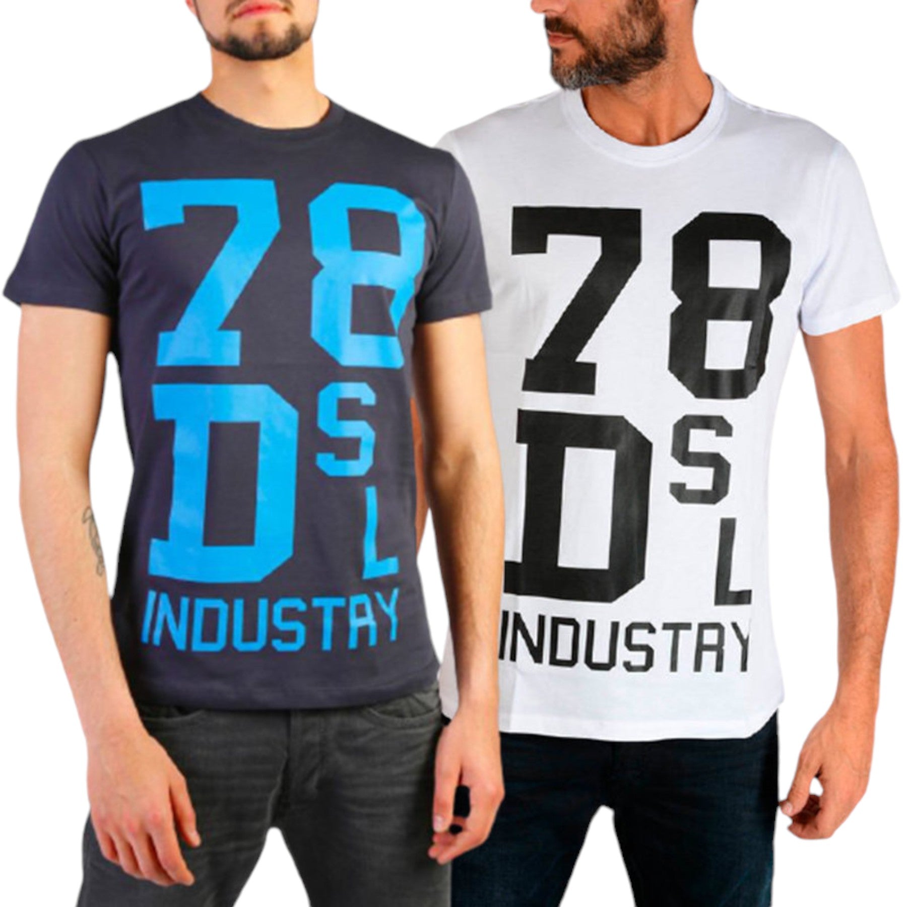 DIESEL T DIEGO ND Mens T Shirt Short Sleeve Crew Neck Casual Summer Cotton Tees