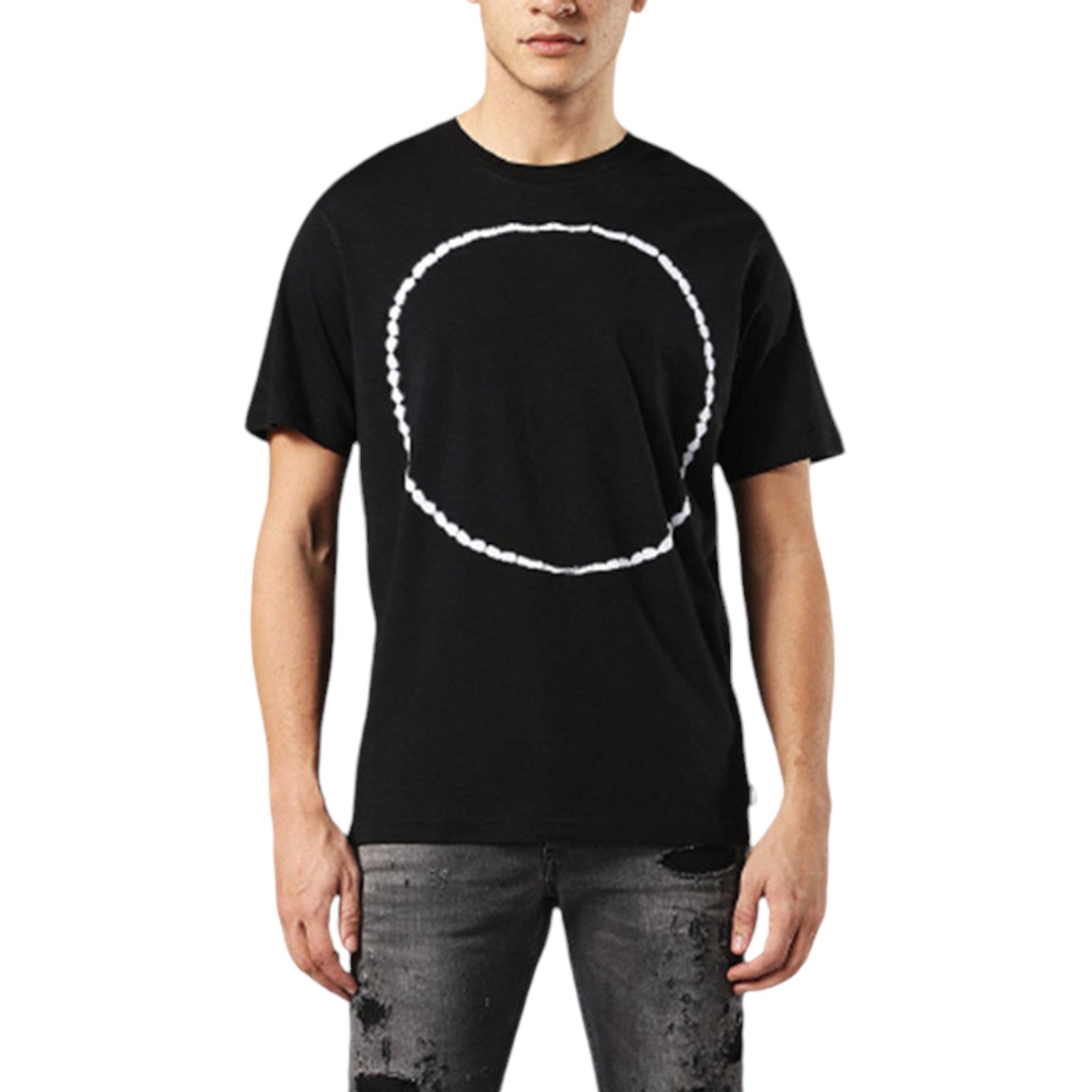 DIESEL T CERECK Mens T Shirt Crew Neck Regular Fit Soft Cotton Summer Casual Tee
