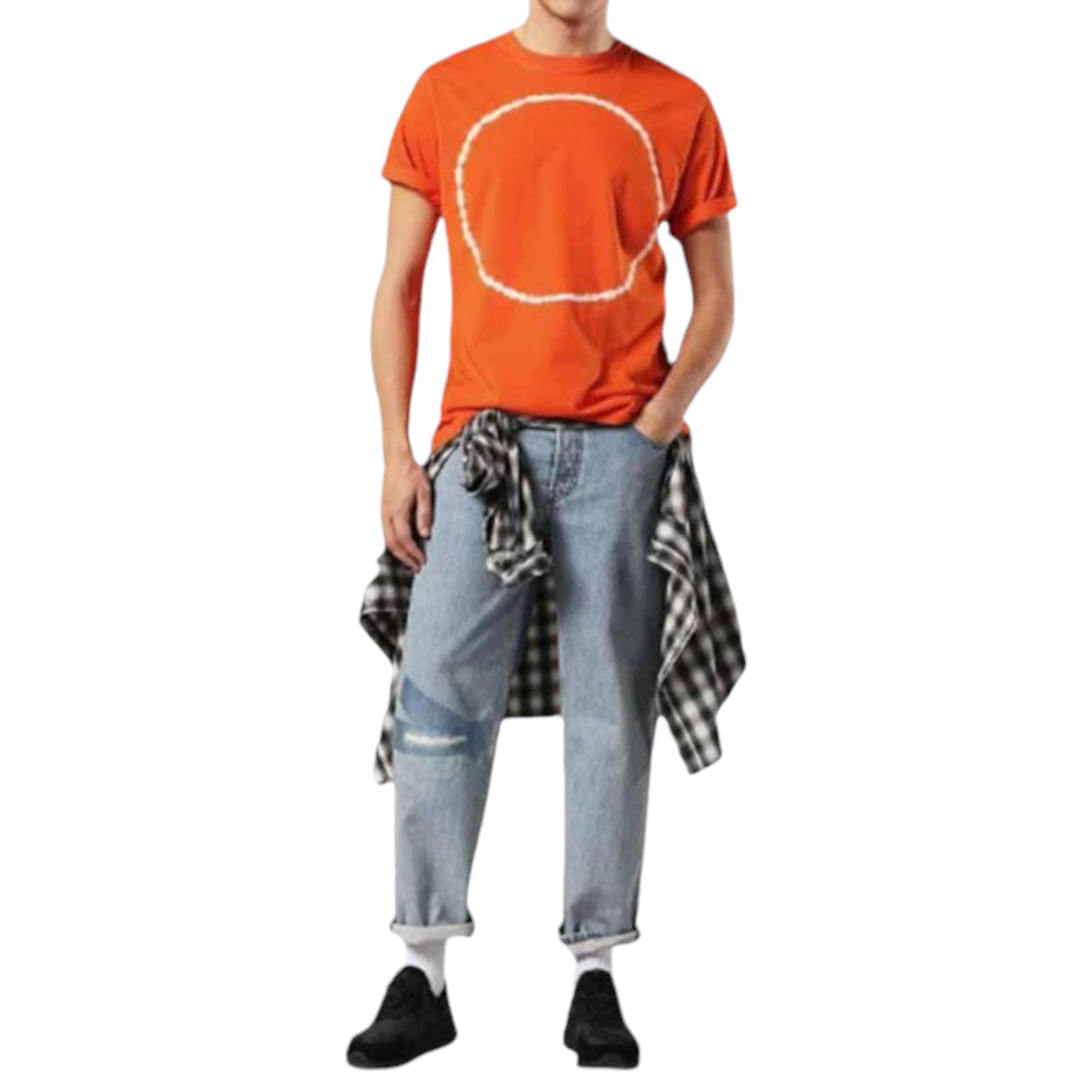 DIESEL T CERECK Mens T Shirt Crew Neck Regular Fit Soft Cotton Summer Casual Tee