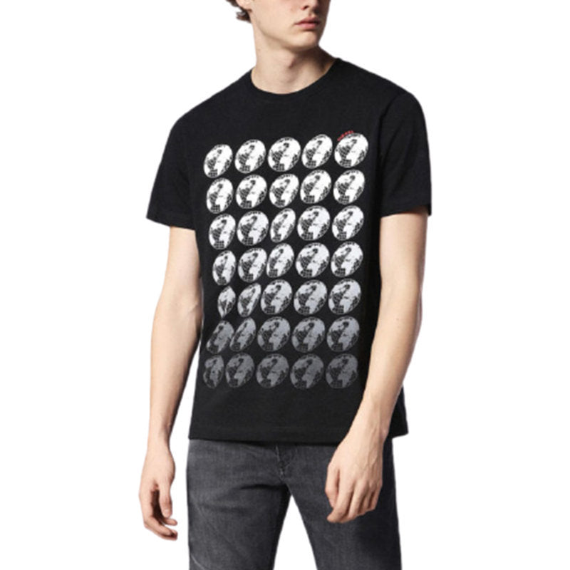 DIESEL T JOE SC Mens T Shirt Crew Neck Regular Slim Fit Casual Summer Cotton Tee