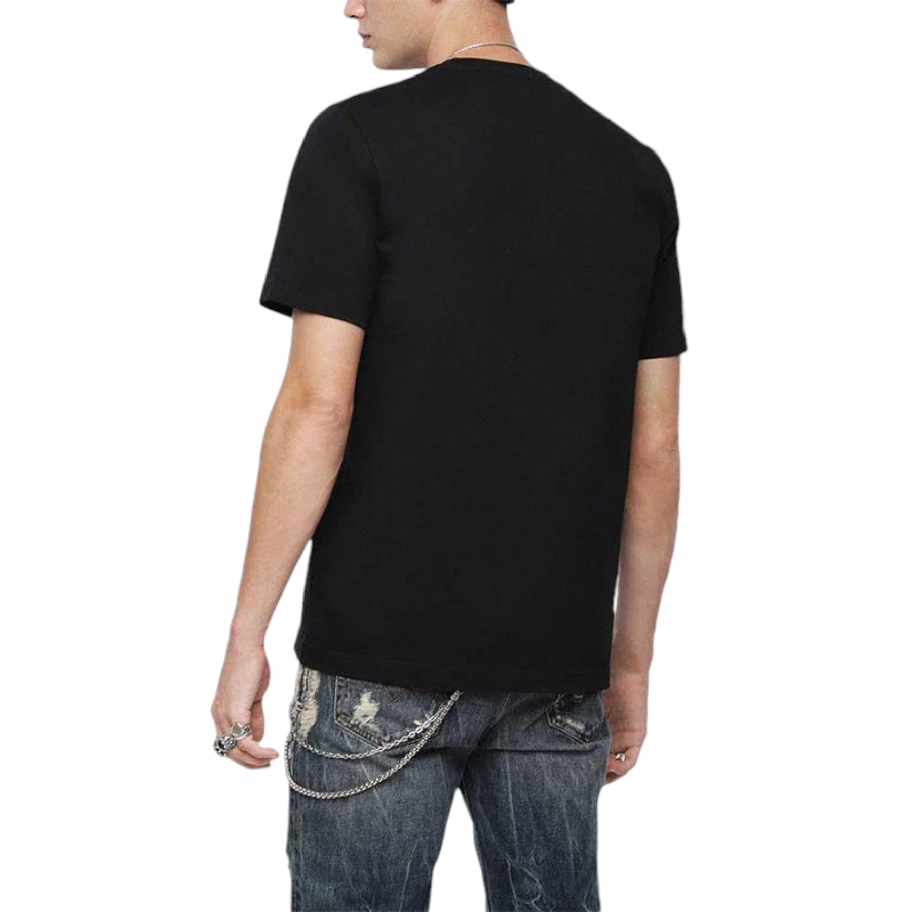 DIESEL T JUST XK Mens T Shirt Short Sleeve Crew Neck Casual Summer Cotton Tees