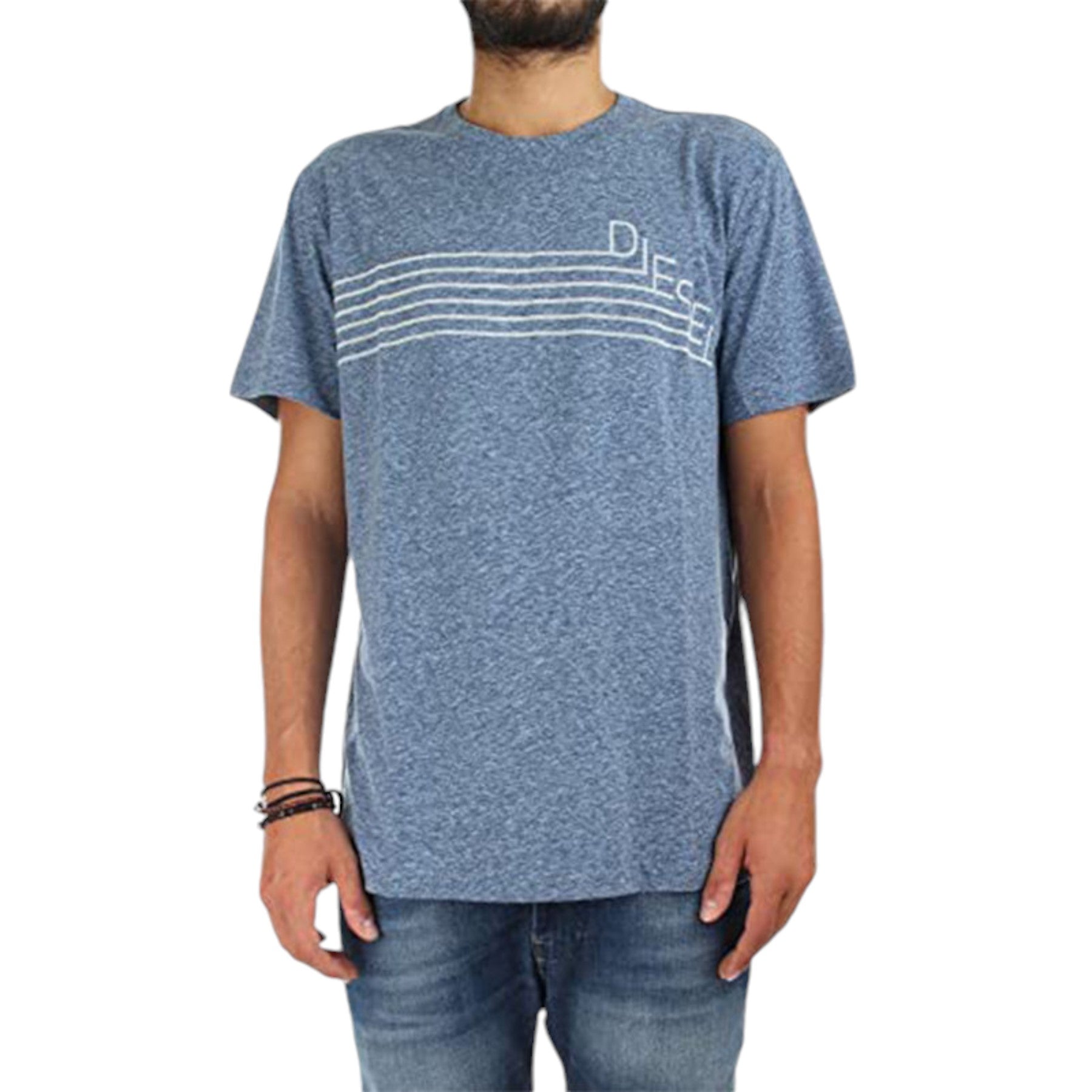 DIESEL T JOE QF Mens T Shirt Short Sleeve Crew Neck Casual Summer Cotton Tees