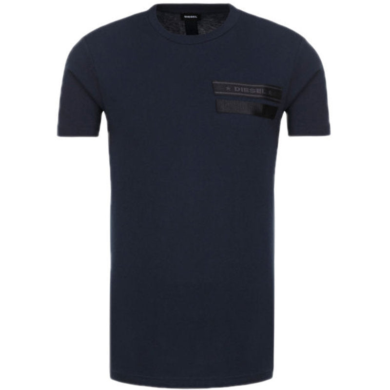 DIESEL T PATROL Mens T Shirt Short Sleeve Crew Neck Casual Summer Cotton Tees