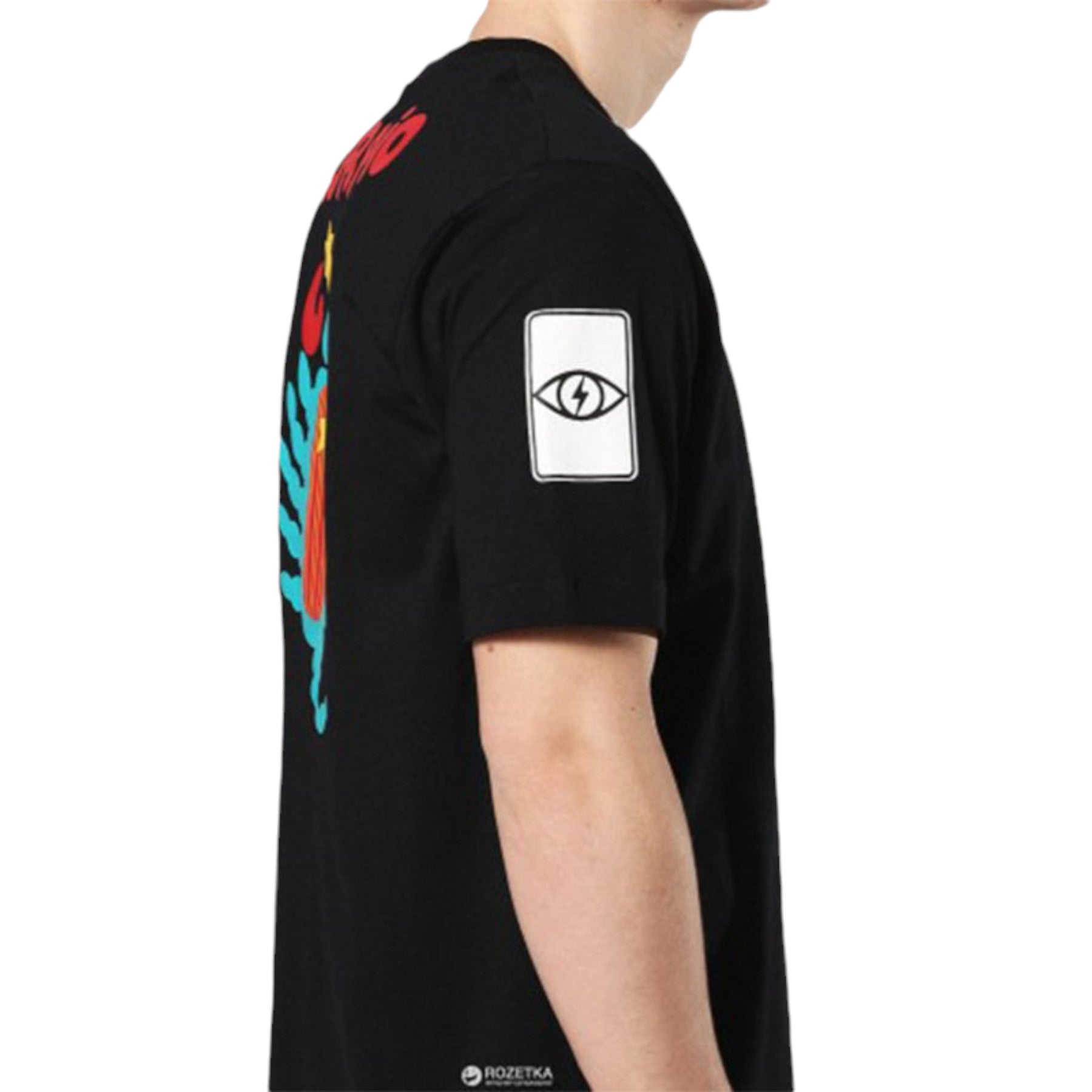 DIESEL T JUST ZB Mens T Shirt Short Sleeve Crew Neck Casual Summer Cotton Tees