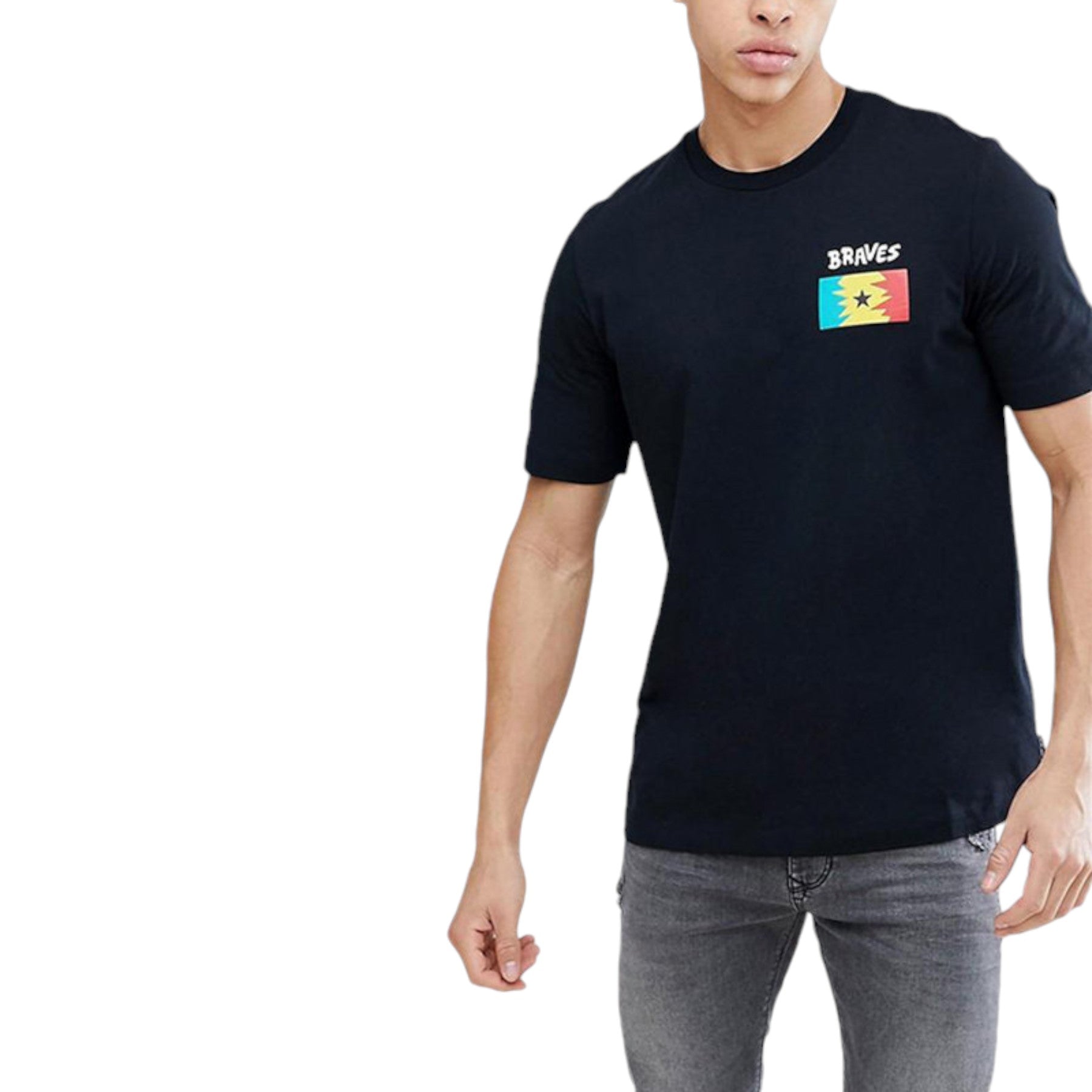 DIESEL T JUST ZB Mens T Shirt Short Sleeve Crew Neck Casual Summer Cotton Tees