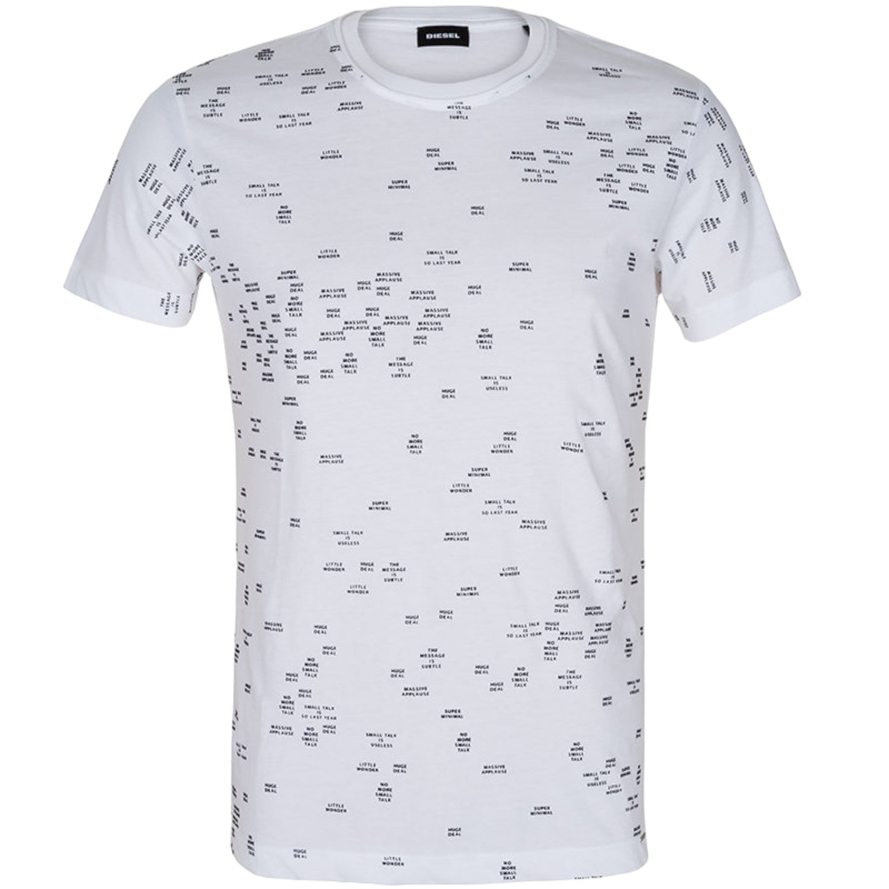 DIESEL T DIEGO GW Mens T Shirts Short Sleeve Crew Neck Casual Summer Cotton Tee