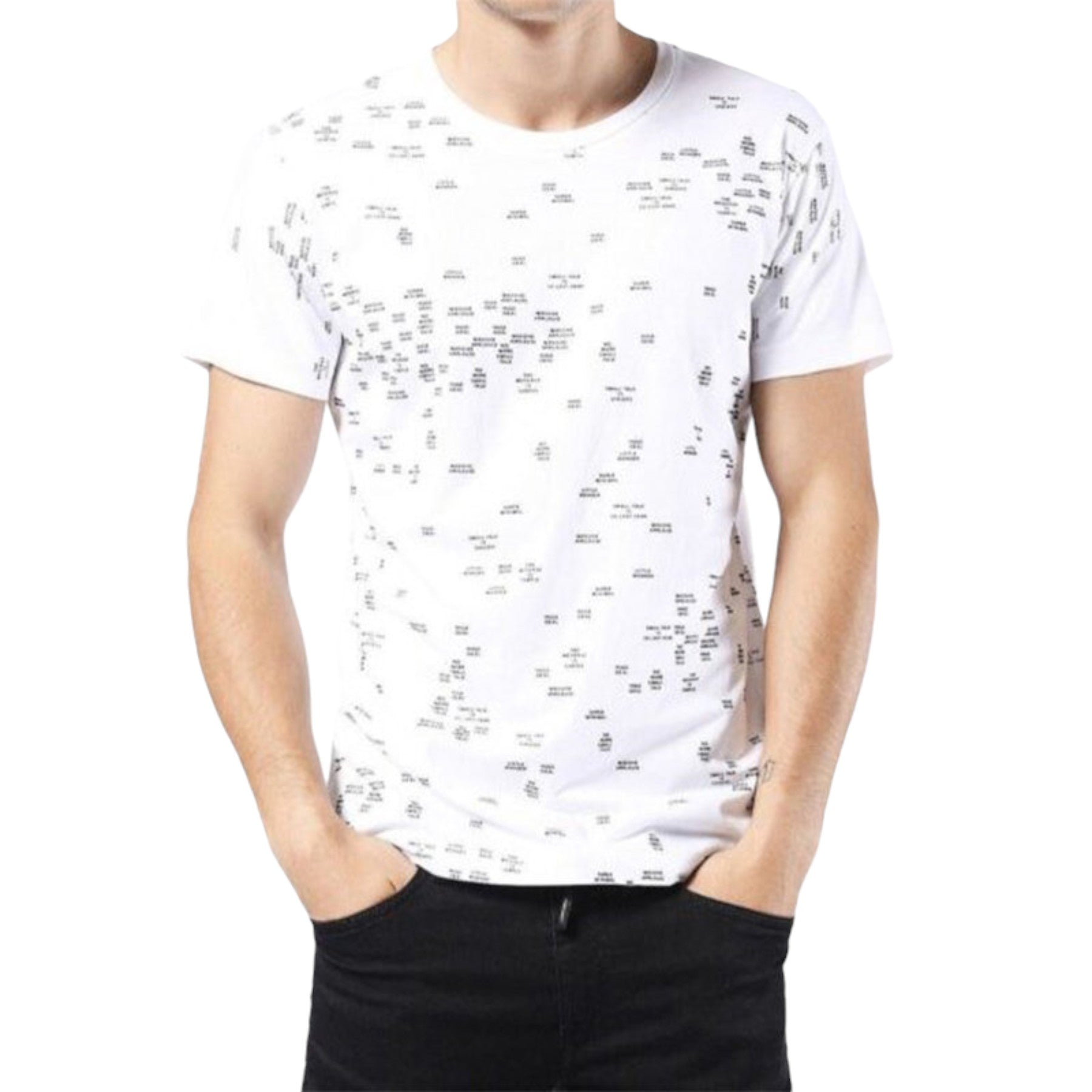 DIESEL T DIEGO GW Mens T Shirts Short Sleeve Crew Neck Casual Summer Cotton Tee