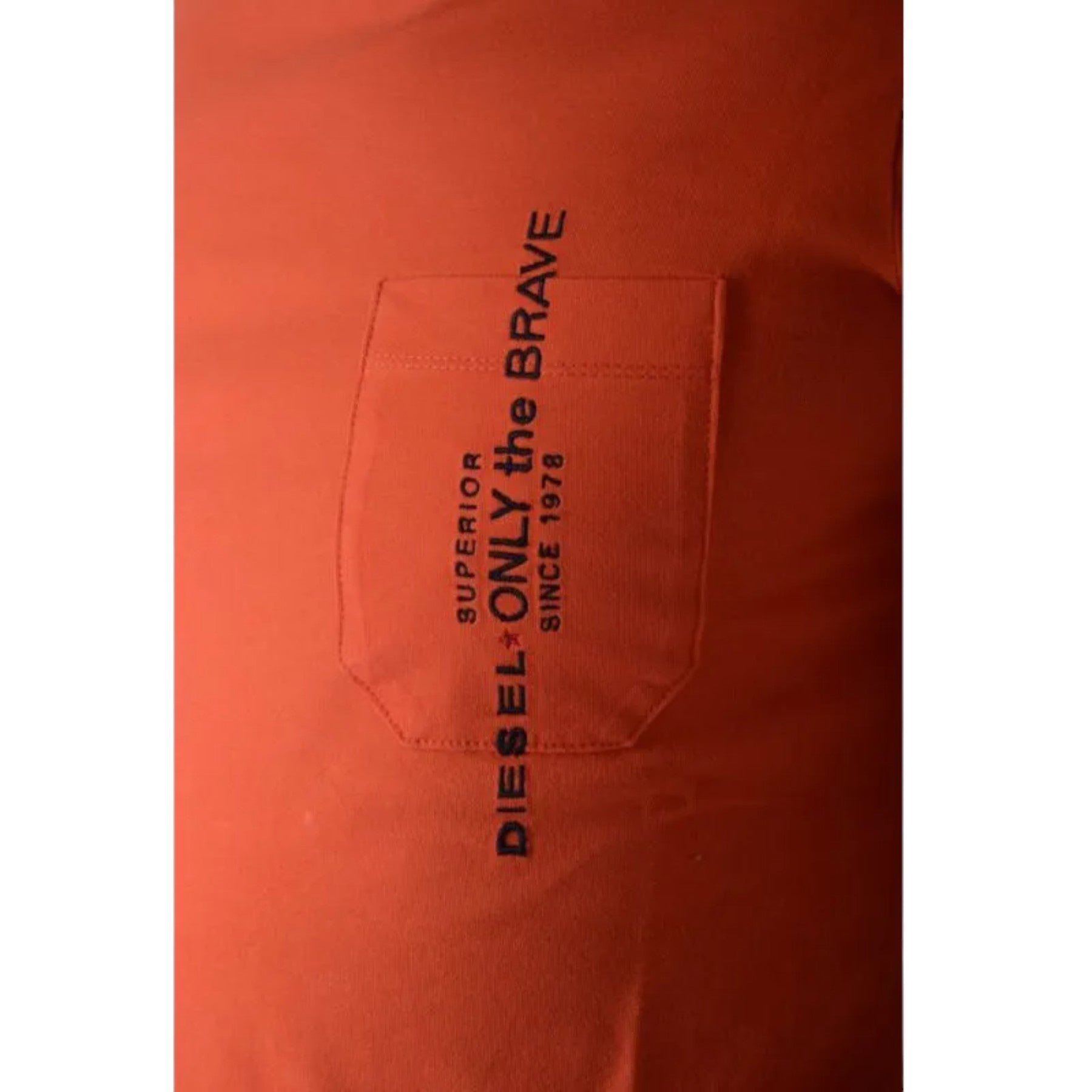 DIESEL T JUST POCKET Mens T-Shirt Short Sleeve Crew Neck Casual Loose Fit