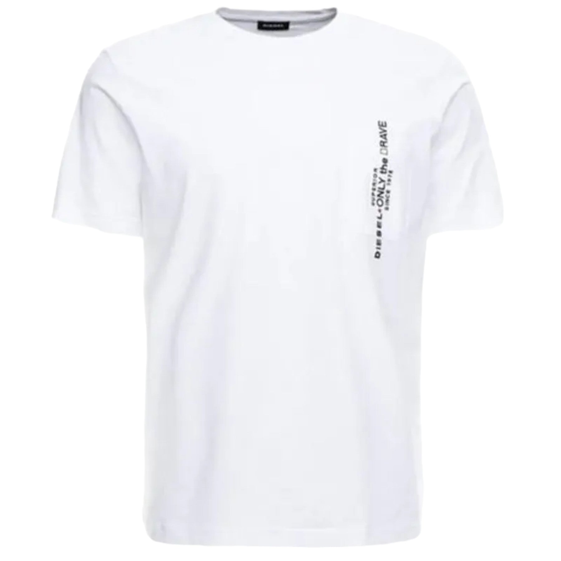 DIESEL T JUST POCKET Mens T-Shirt Short Sleeve Crew Neck Casual Loose Fit