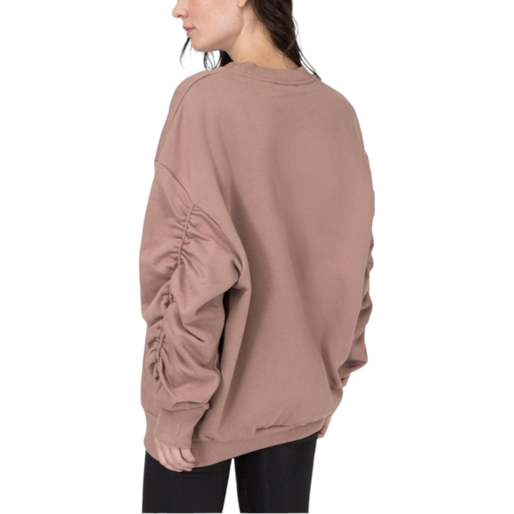 Diesel F ARAP Womens Sweatshirts Crew Neck Oversized Classic Pullover Sweaters