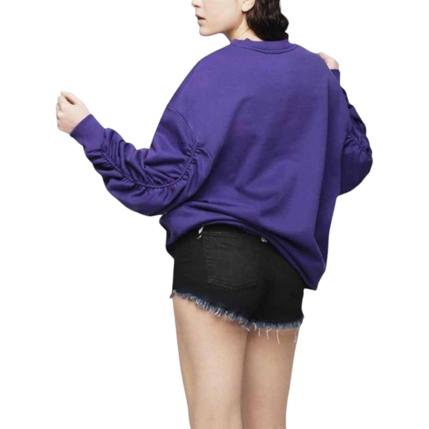 Diesel F ARAP Womens Sweatshirts Crew Neck Oversized Classic Pullover Sweaters