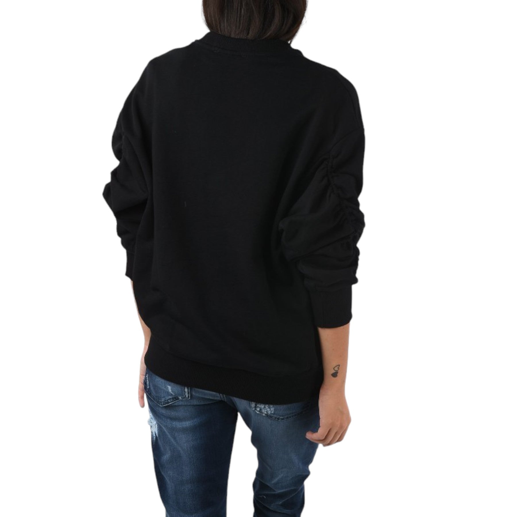 Diesel F ARAP Womens Sweatshirts Crew Neck Oversized Classic Pullover Sweaters