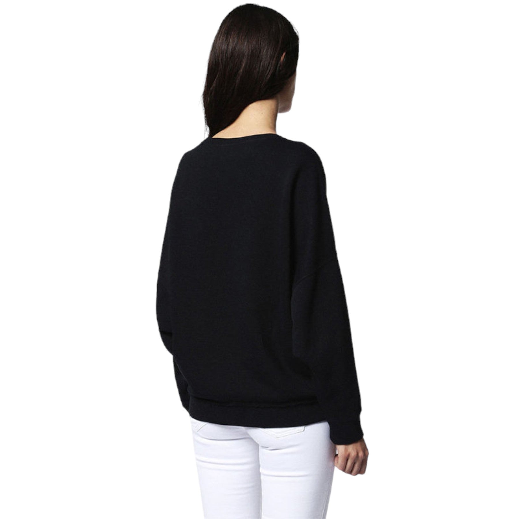 DIESEL F GERTRUDE Z Womens Oversize Sweatshirts Casual Jumper Cotton Cardigan