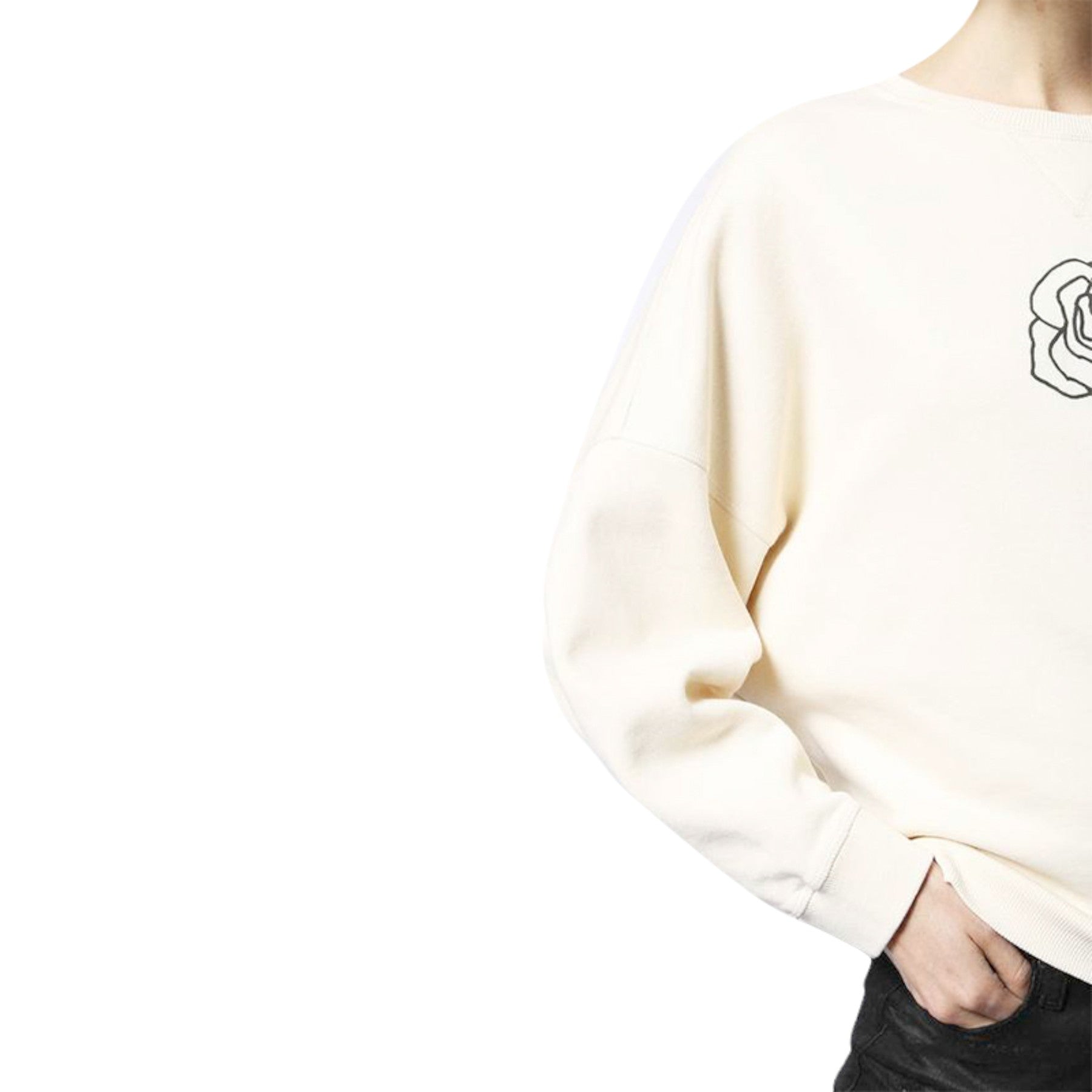 DIESEL F GERTRUDE Z Womens Oversize Sweatshirts Casual Jumper Cotton Cardigan