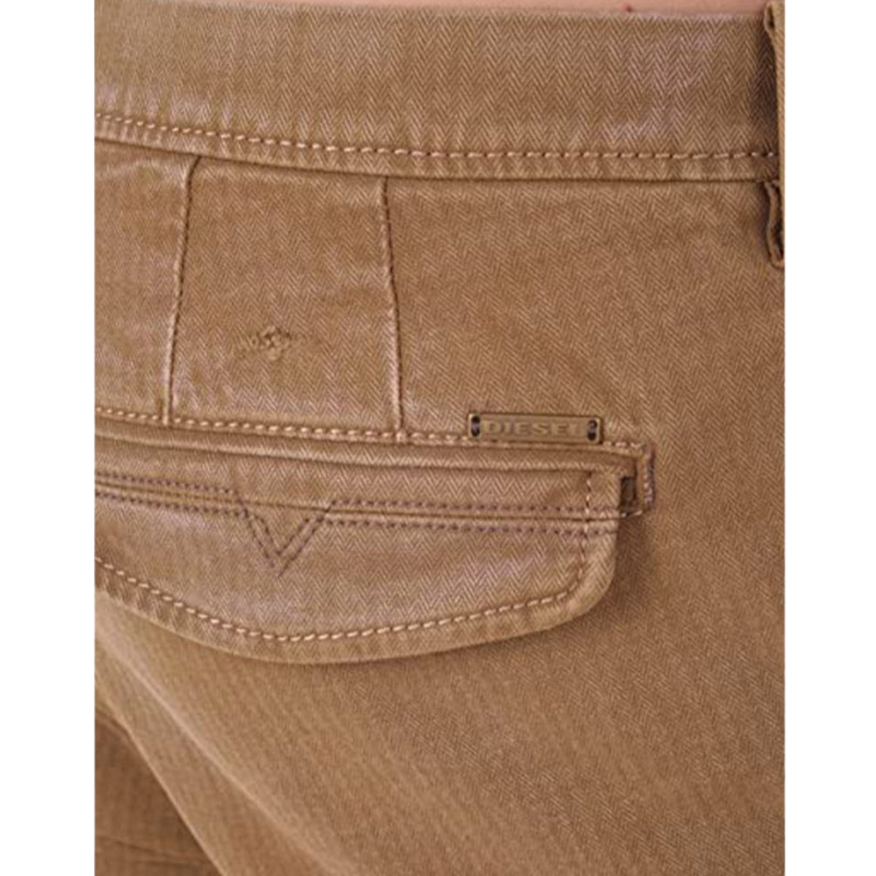 DIESEL SLIM CHINO 0848Q Mens Chino Trousers Sweat Slim Fit Stretch Casual Pants