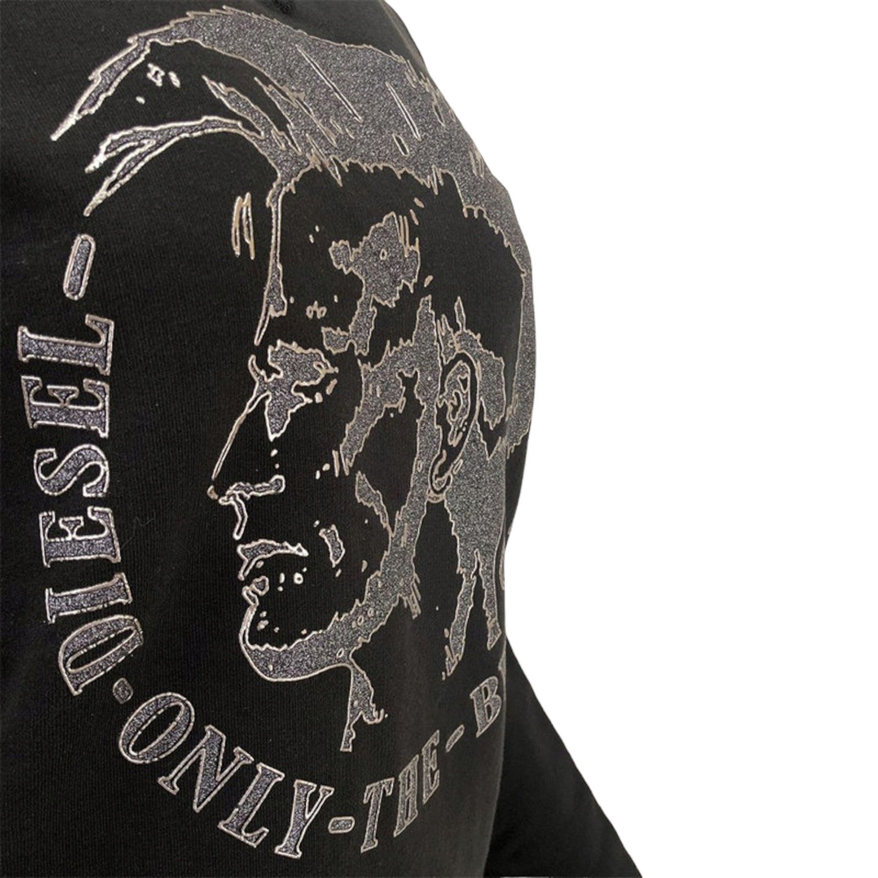 DIESEL F RADI T Felpa Womens Sweatshirts Crew Neck Pullover Winter Sweat Top S M