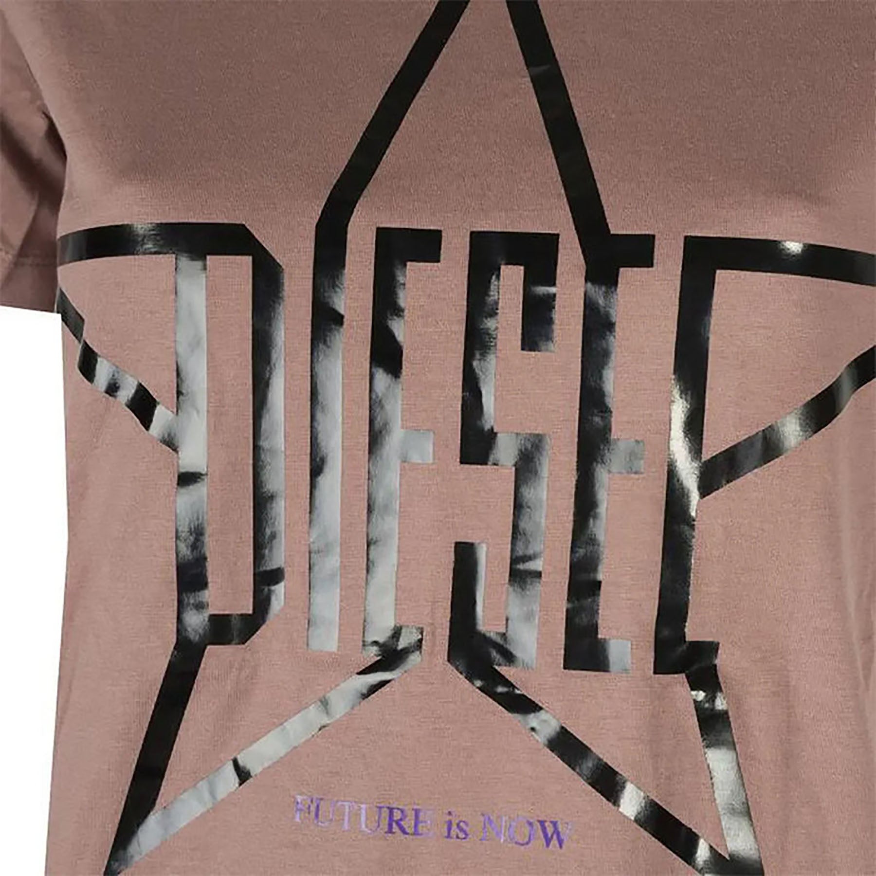 DIESEL T SILY ZA Womens T Shirt Crew Neck Short Sleeve Top Casual Summer Tee NEW