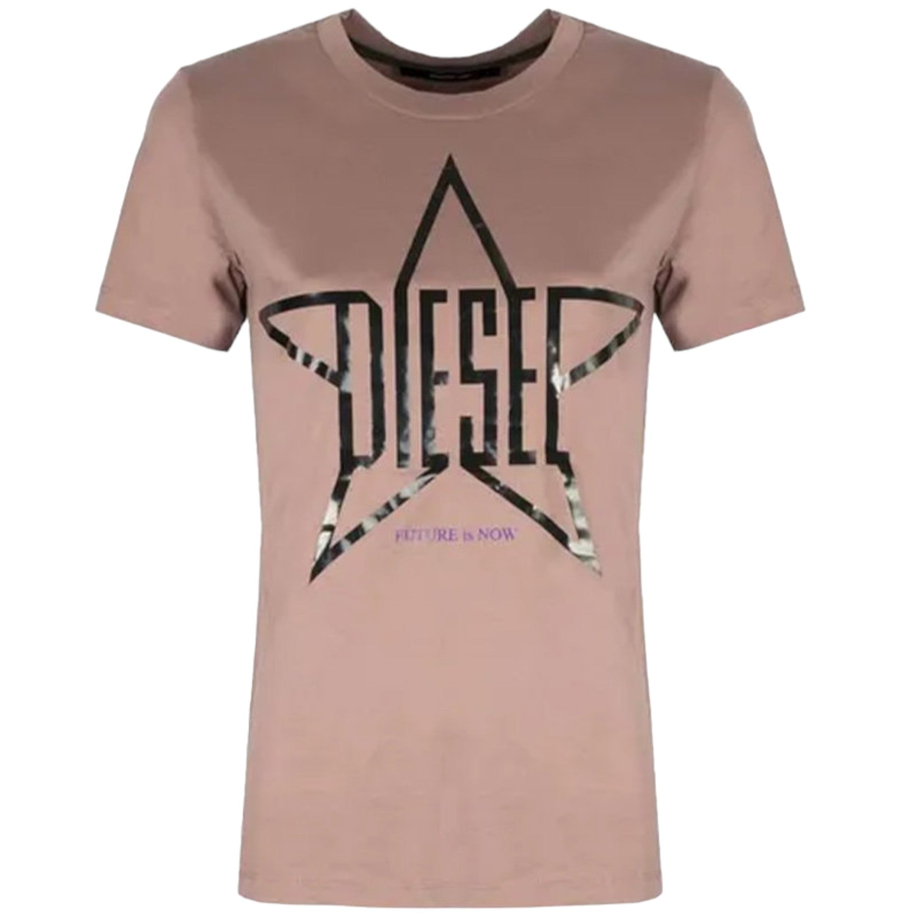 DIESEL T SILY ZA Womens T Shirt Crew Neck Short Sleeve Top Casual Summer Tee NEW