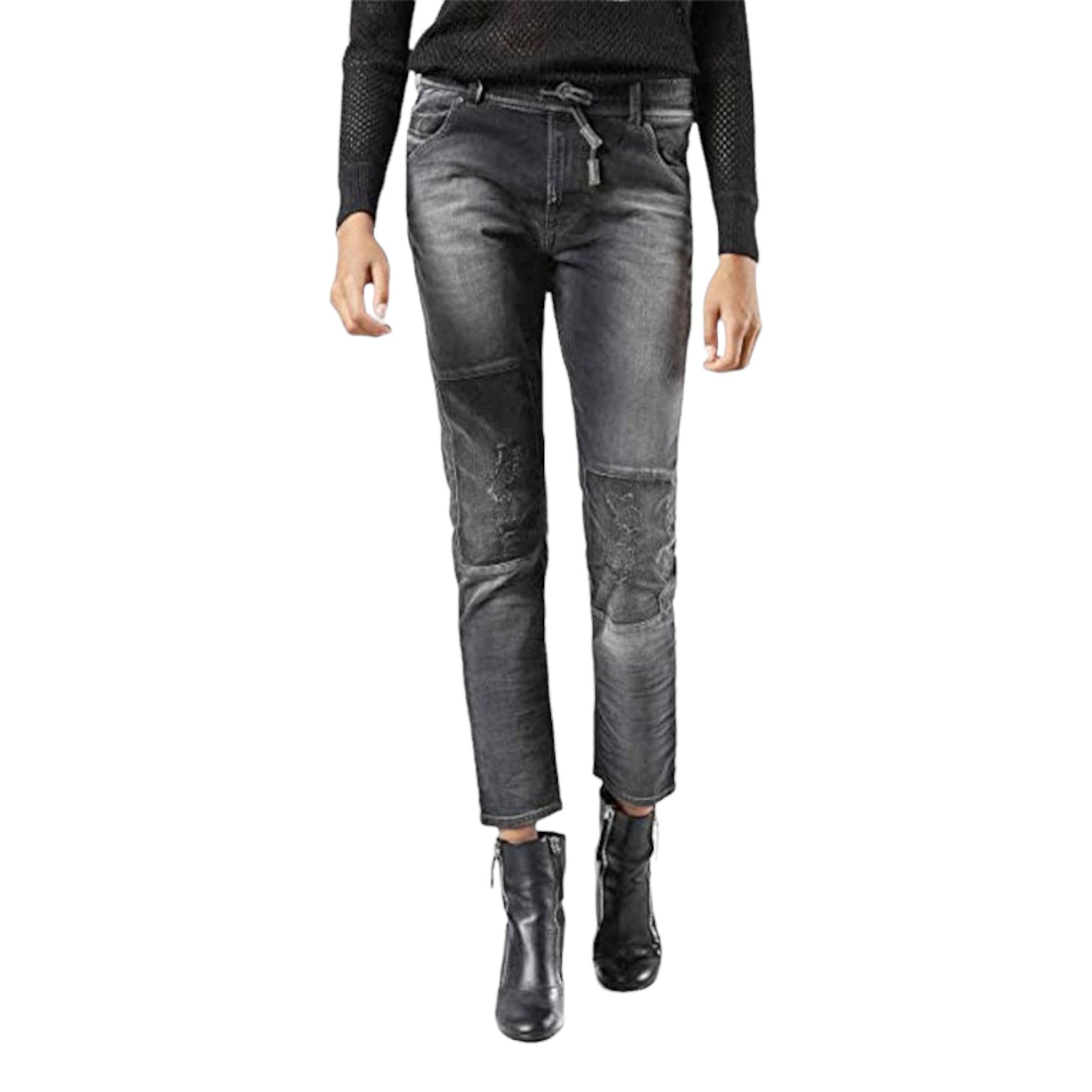 DIESEL KRAILEY NE 0855Z Womens Jeans Slim Stretch Denim Ladies Sweat Jogg Pants