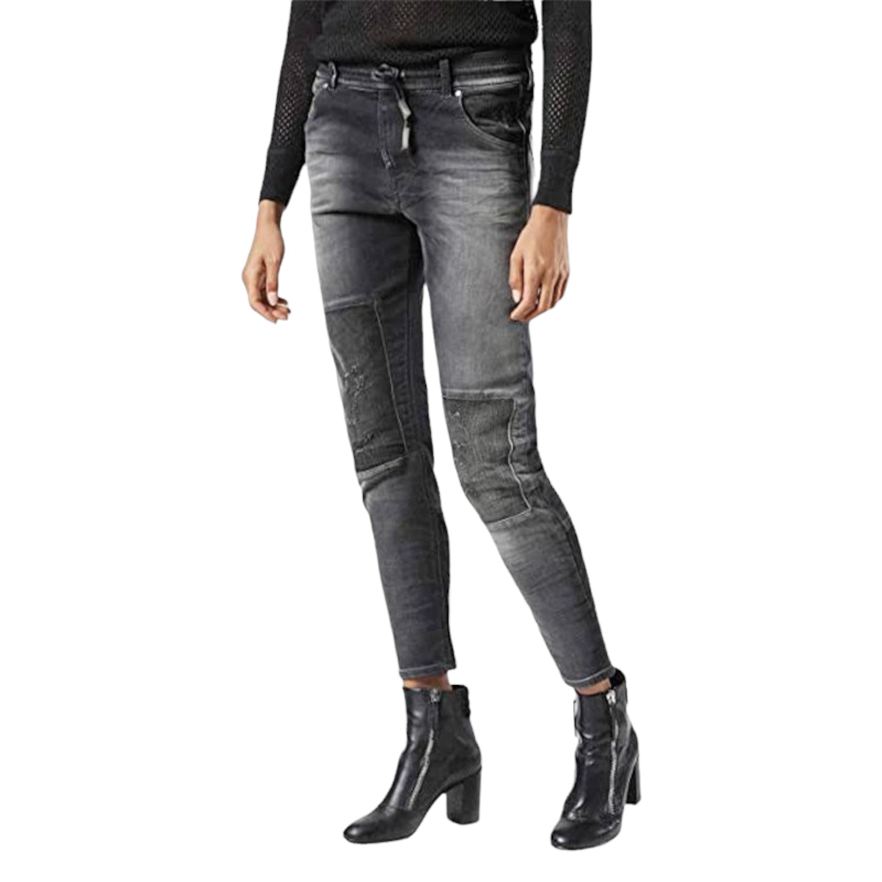 DIESEL KRAILEY NE 0855Z Womens Jeans Slim Stretch Denim Ladies Sweat Jogg Pants