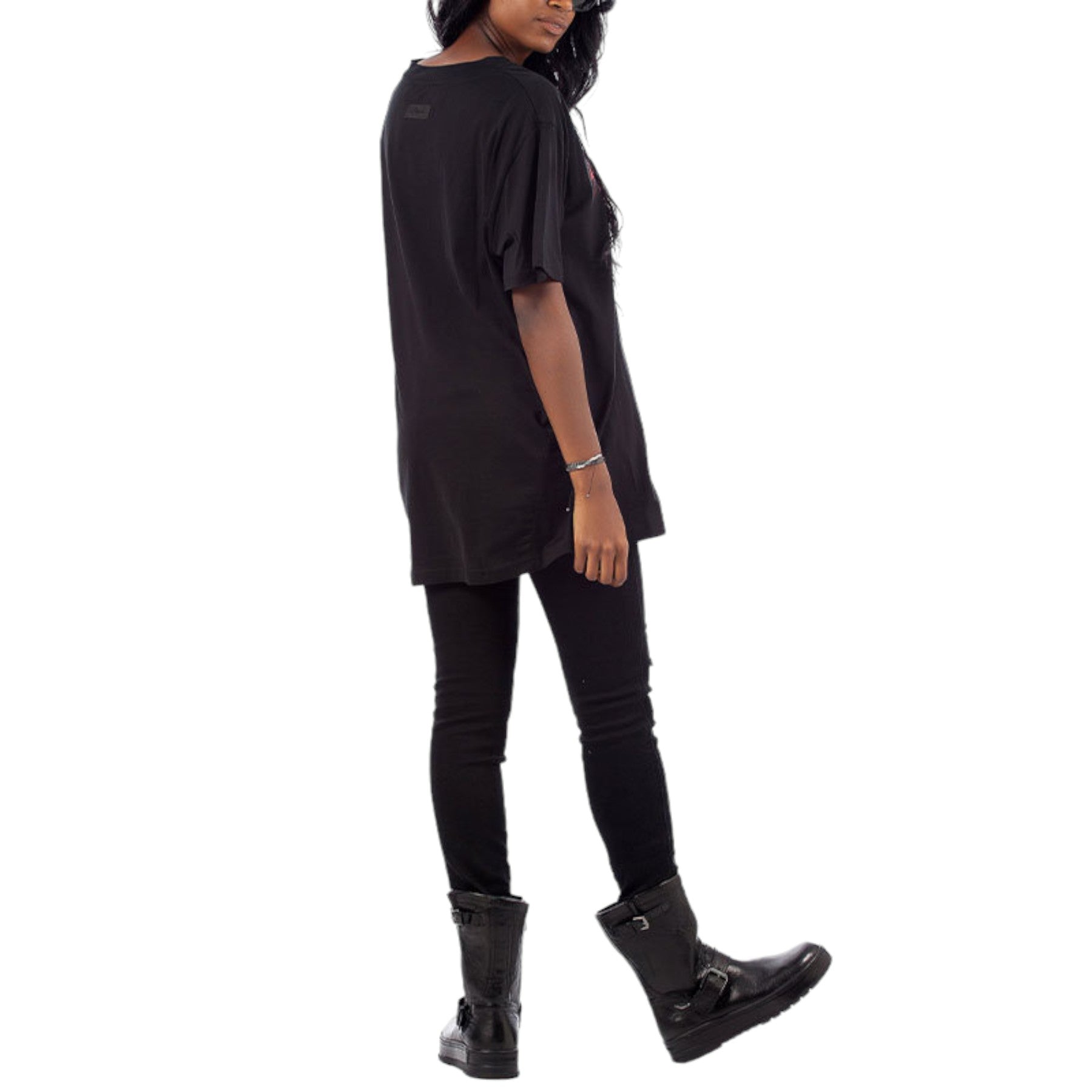 DIESEL T OVERY Womens T Shirt Crew Neck Short Sleeve Top Casual Summer Tee NEW