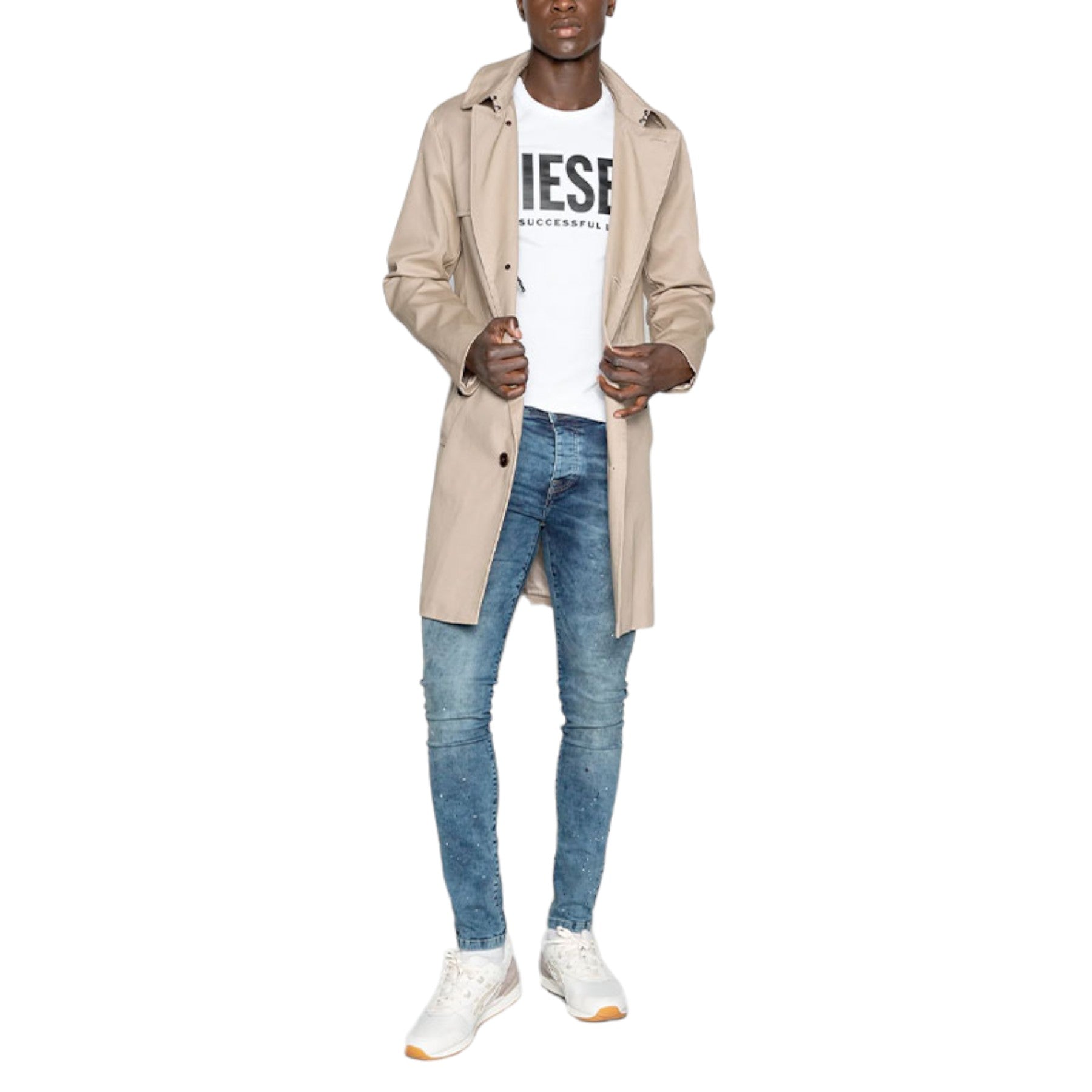 DIESEL T DIEGO LOGO Mens T Shirts Short Sleeved Casual Top Summer Cotton Tee NEW