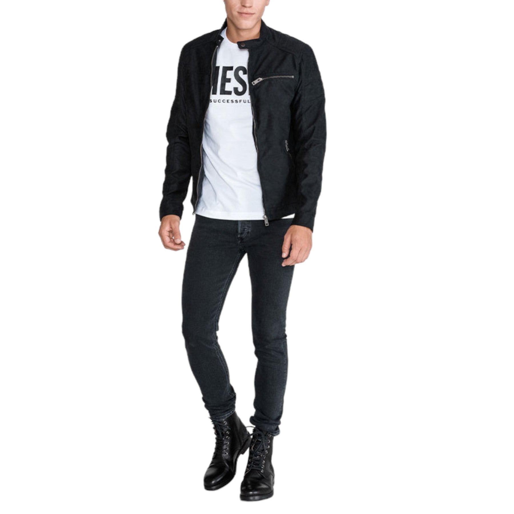 DIESEL T DIEGO LOGO Mens T Shirts Short Sleeved Casual Top Summer Cotton Tee NEW