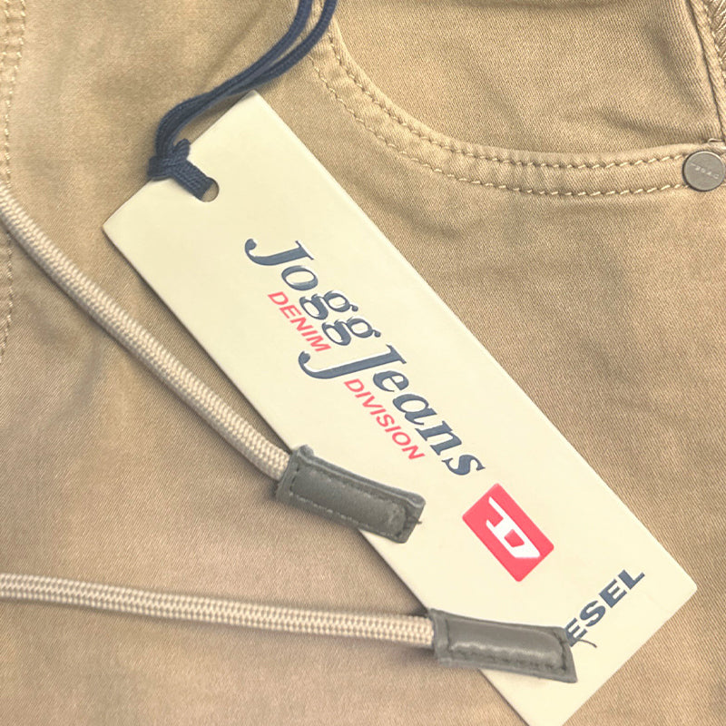 DIESEL KRAILEY R NE 0670M Womens Denim Jeans Slim Fit Skinny Sweat Jogg Pant NEW