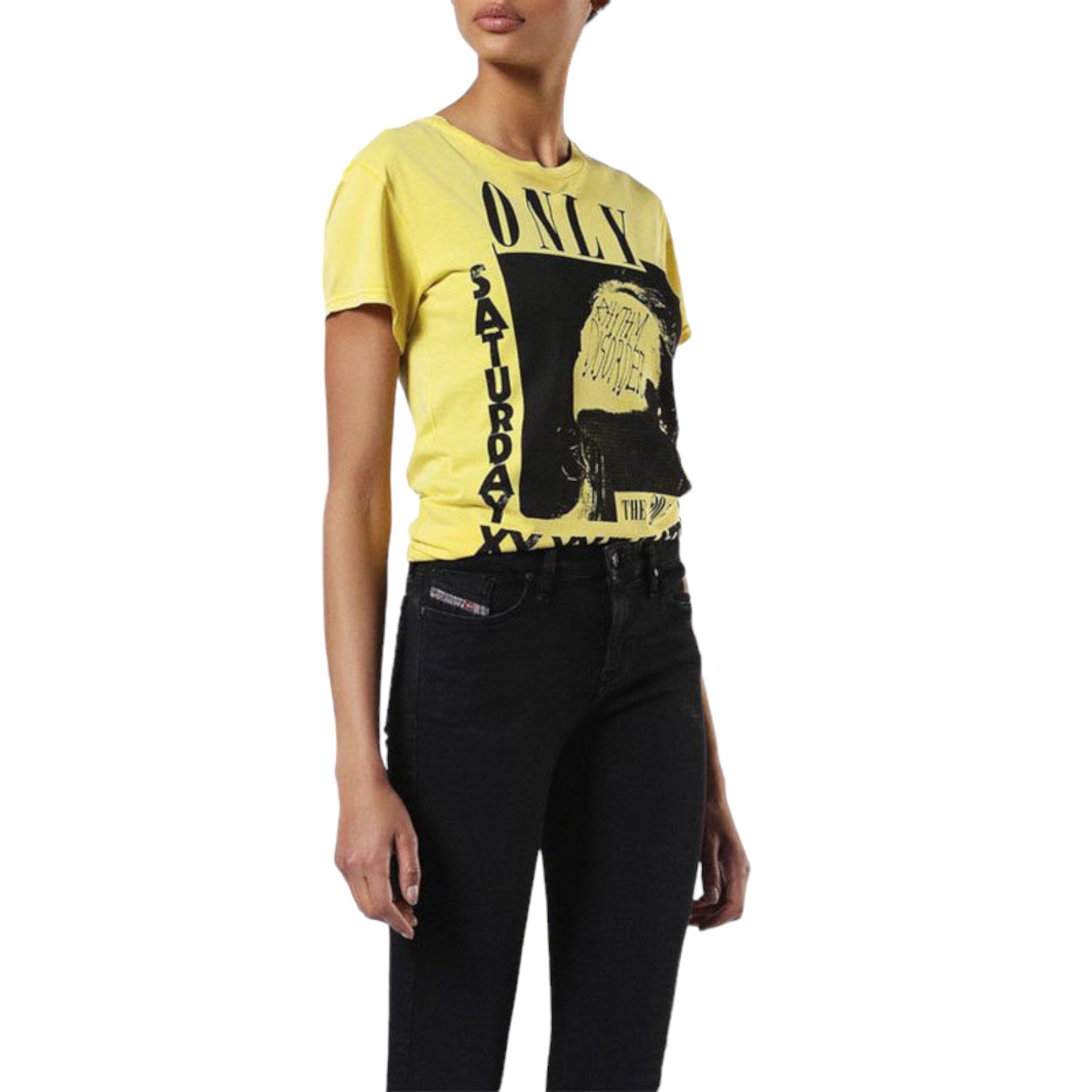 DIESEL T SULLY BA Womens T Shirts Crew Neck Short Sleeve Casual Summer Tee Top