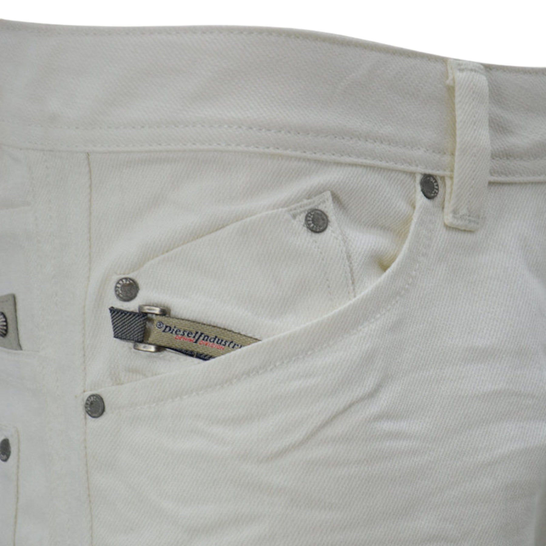 DIESEL DARRON 008QU Mens Jeans Tapered Leg Slim Fit Casual Cotton Denim Pants