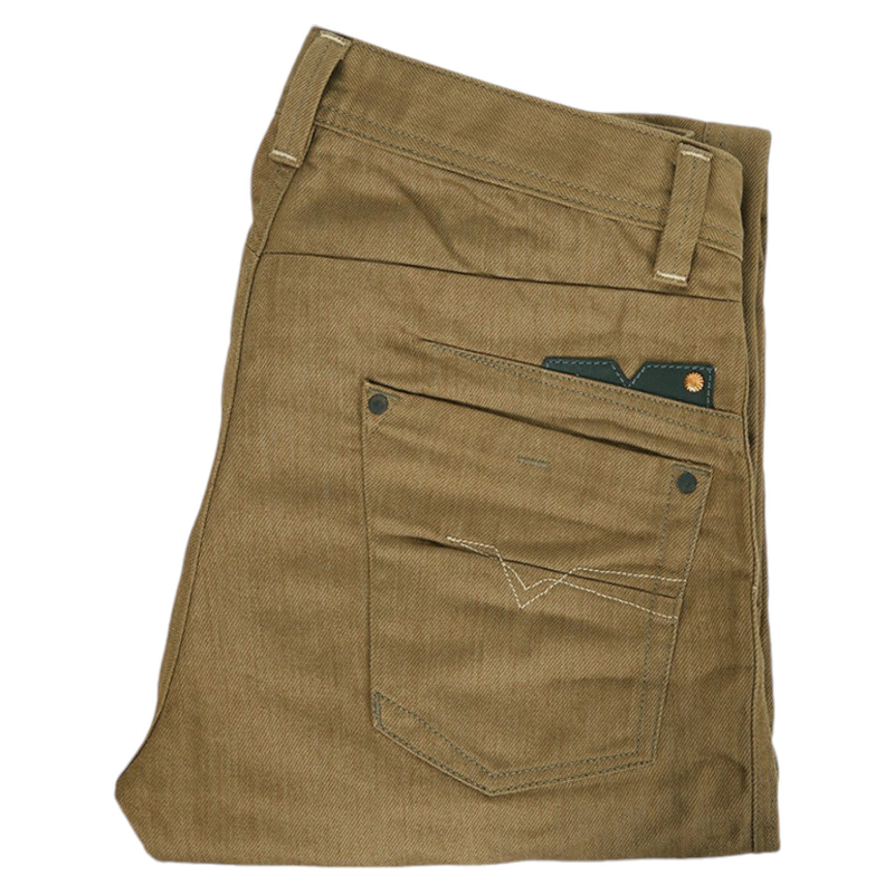 DIESEL DARRON 008QU Mens Jeans Tapered Leg Slim Fit Casual Cotton Denim Pants